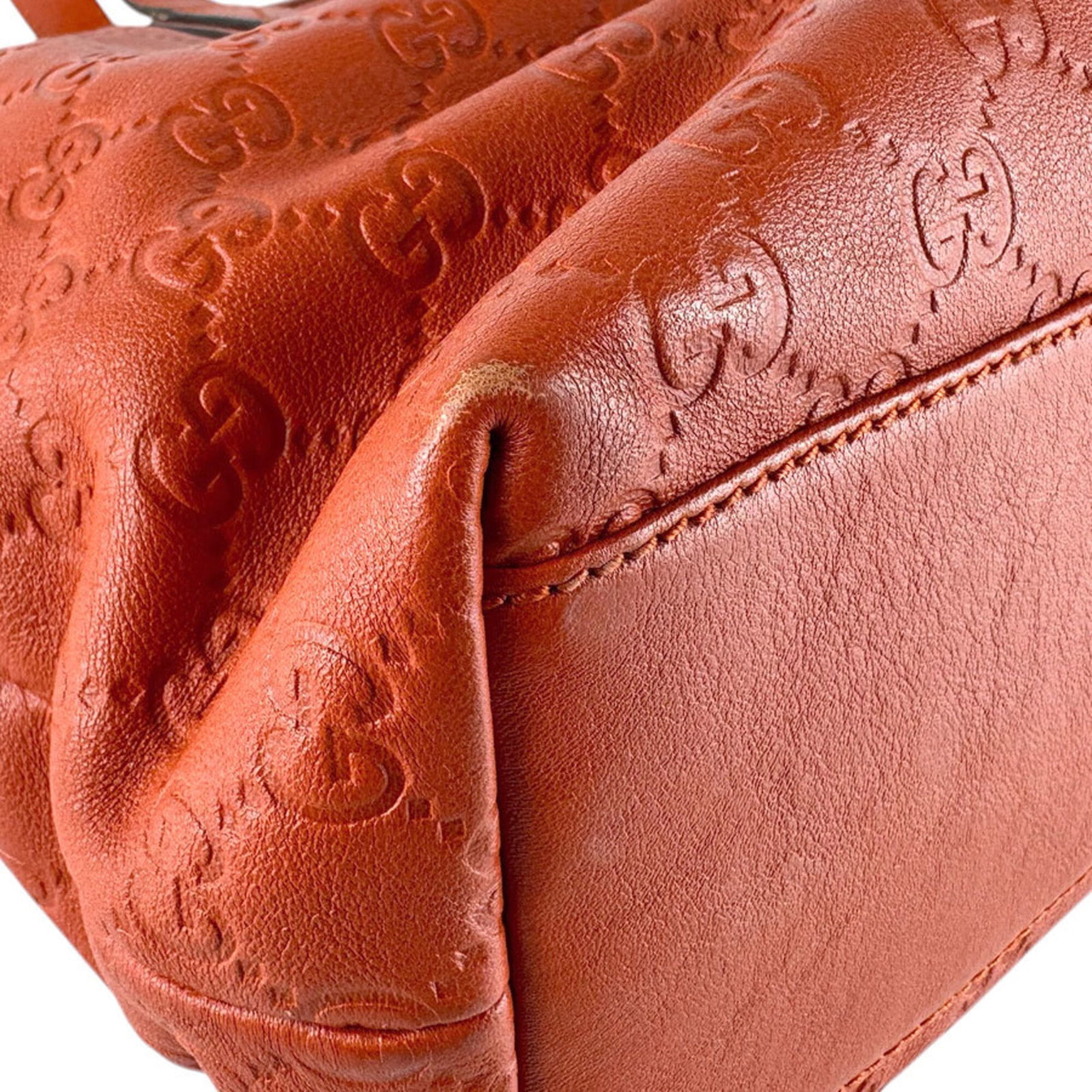 Handbag Leather Gucci - 8