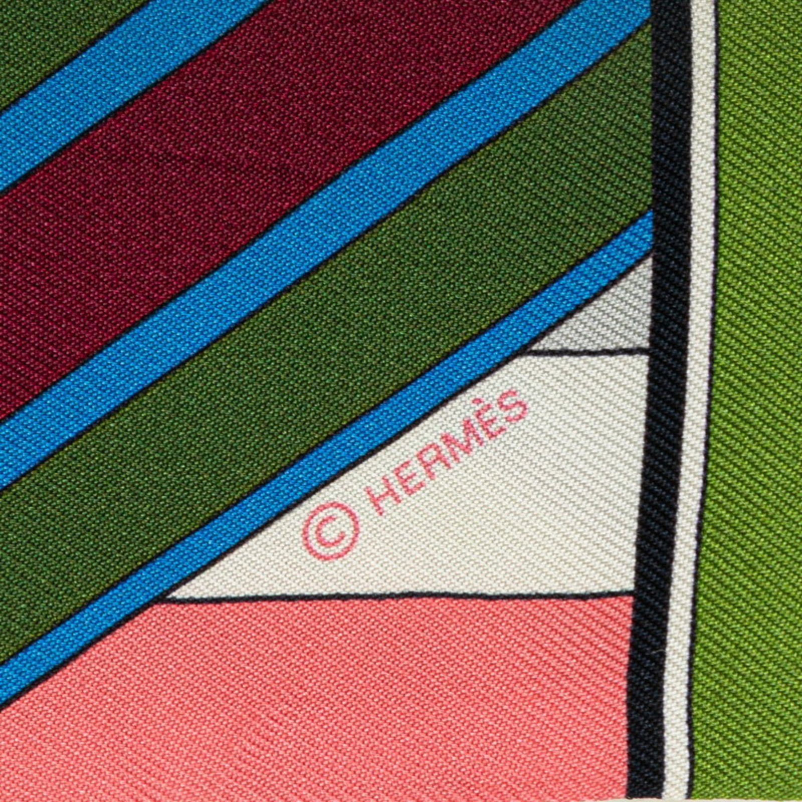 Silk Hermes Scarf - 2