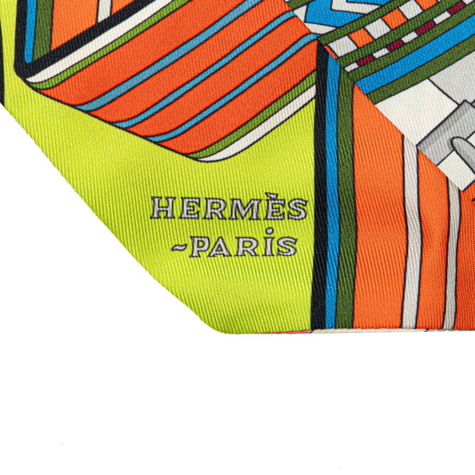 Silk Hermes Scarf - 3