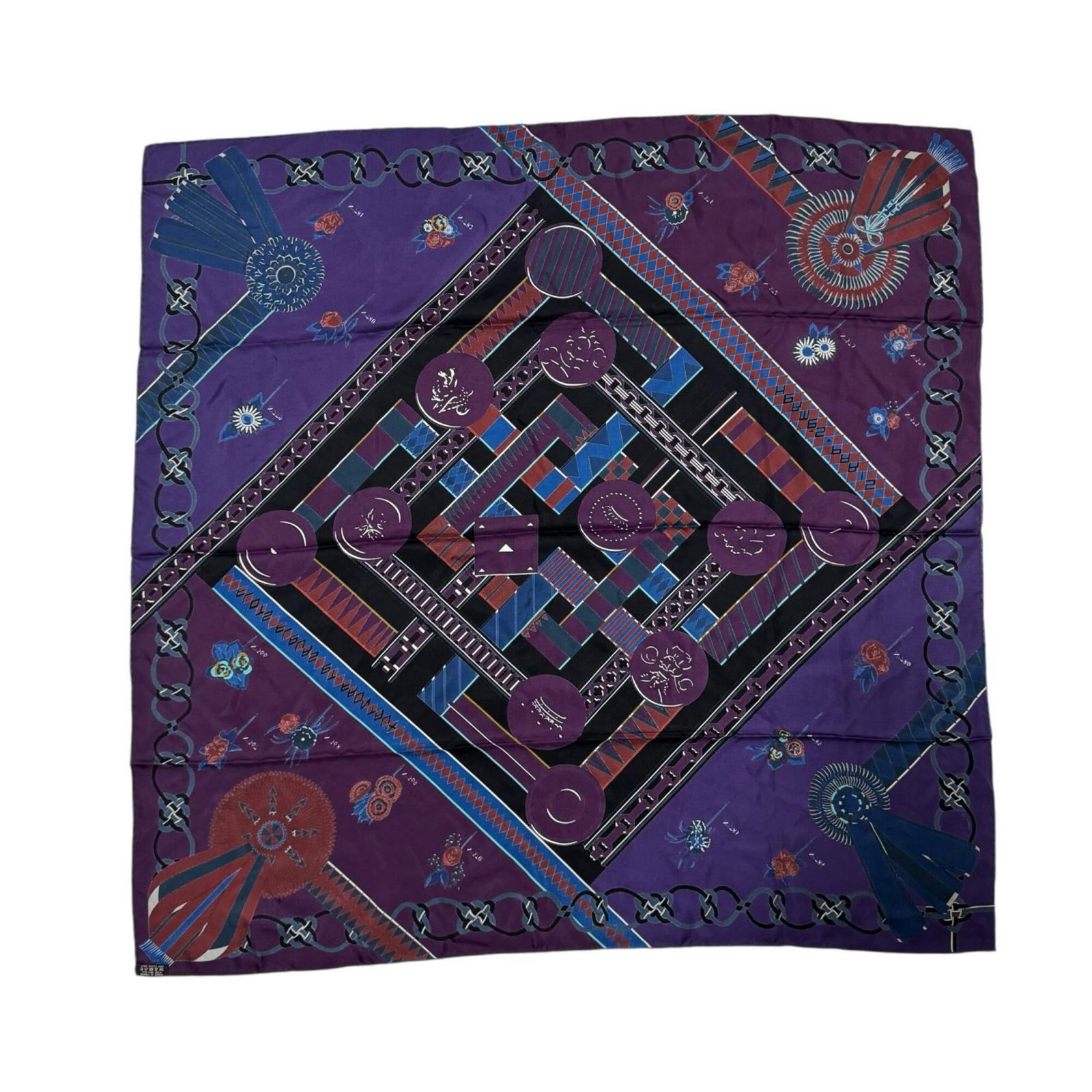 Silk Hermes Scarf - 2