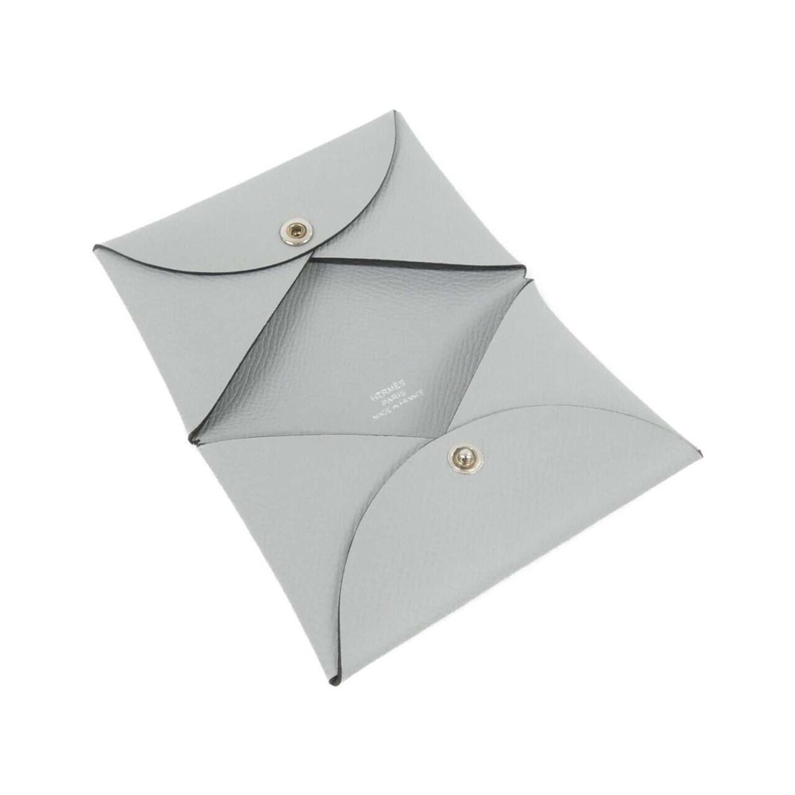 Epsom Leather Hermes Card Case - 2