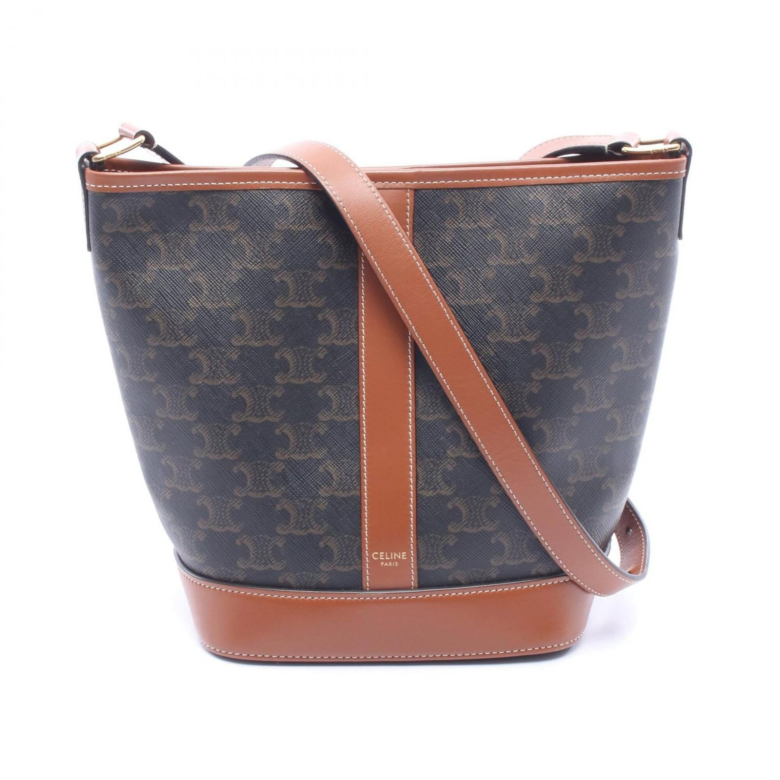 PVC Leather Shoulder Handbag Celine (1 of 6)