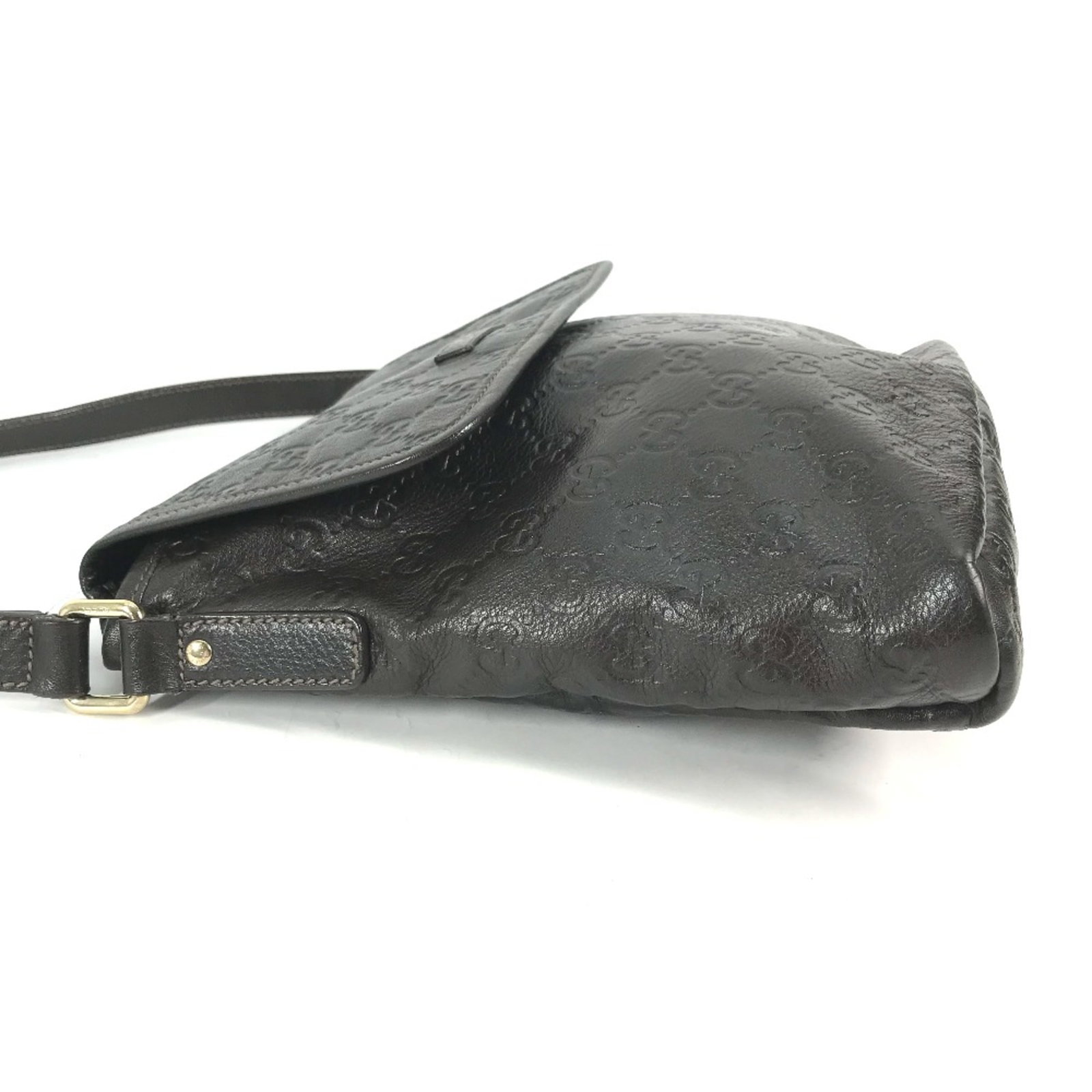 Shoulder Bag Leather Gucci - 3