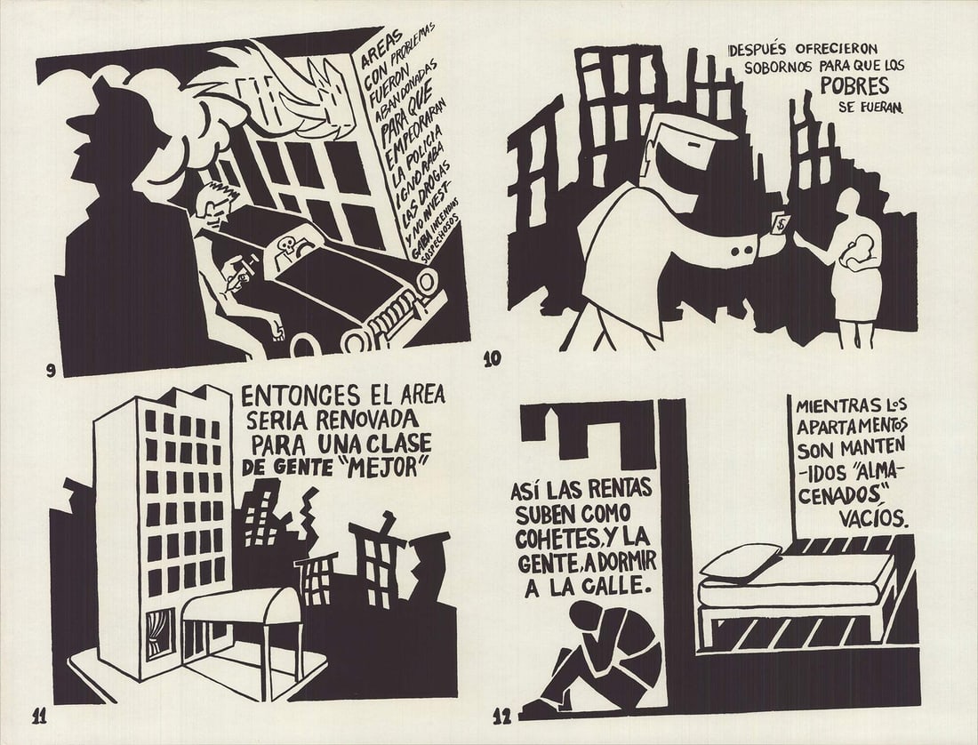 BLACK CAT COLLECTIVE Liberation of Puerto Rico Panel 3 (Black) 19" x 25" Serigra (1 of 1)