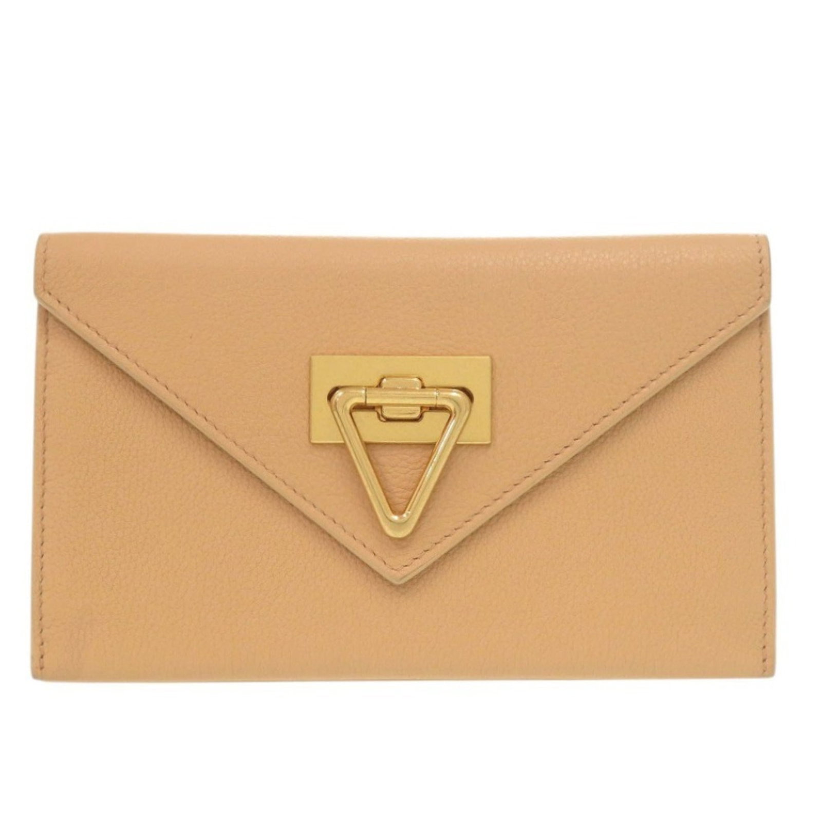 Bottega Veneta Wallet (Bi-Fold) Leather: Bottega Veneta Wallet (Bi-Fold) Leather This Bottega Veneta bi-fold leather wallet features a classic design with clean lines and a timeless beige color. With its durable leather construction, it has 
