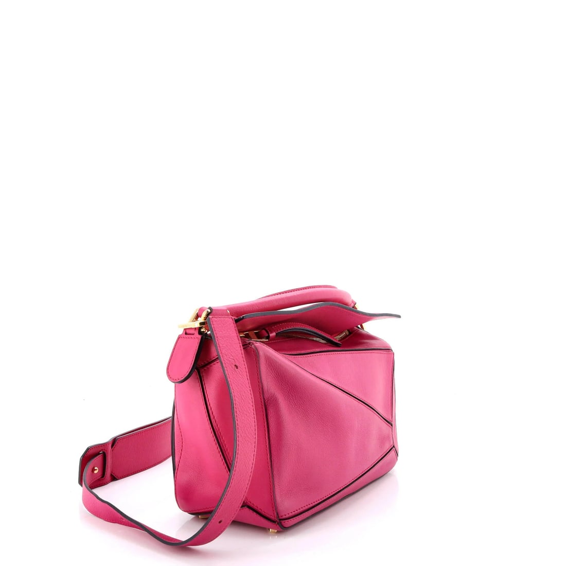 Leather Small Puzzle Bag Loewe - 2