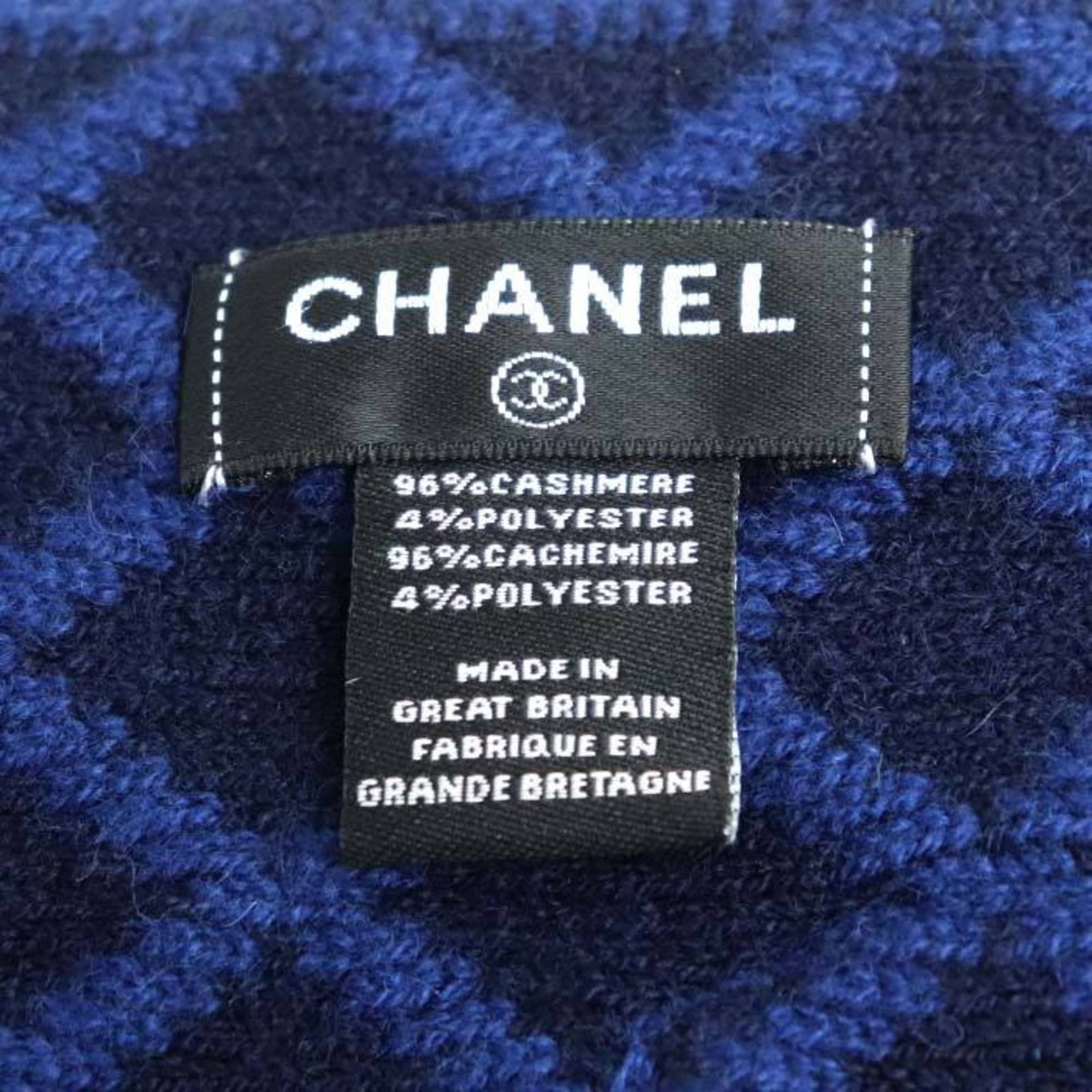 Chanel Stole Cashmere Polyester - 4