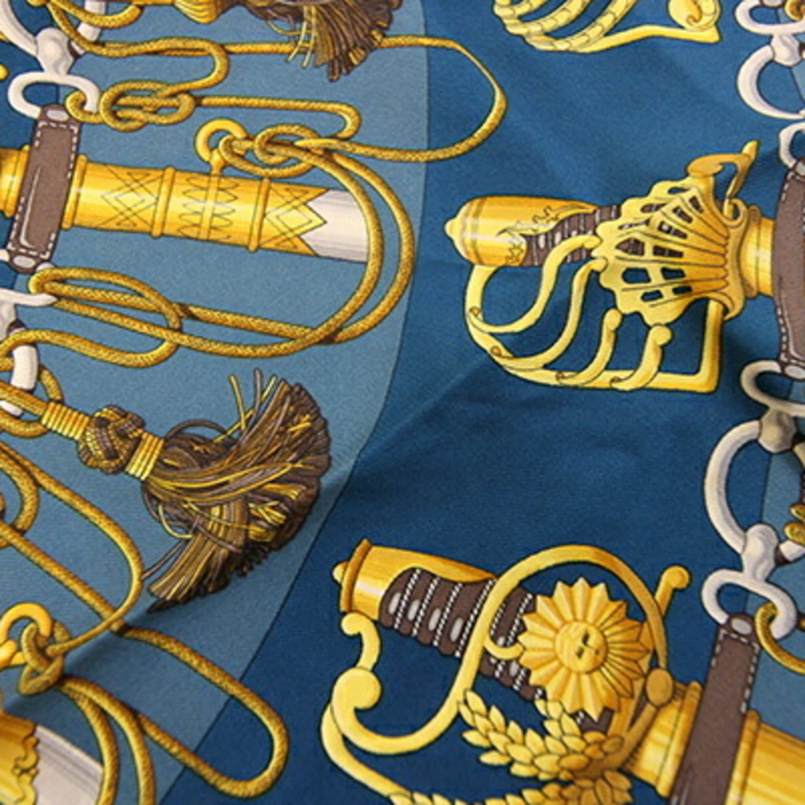 Silk Hermes Scarf - 6