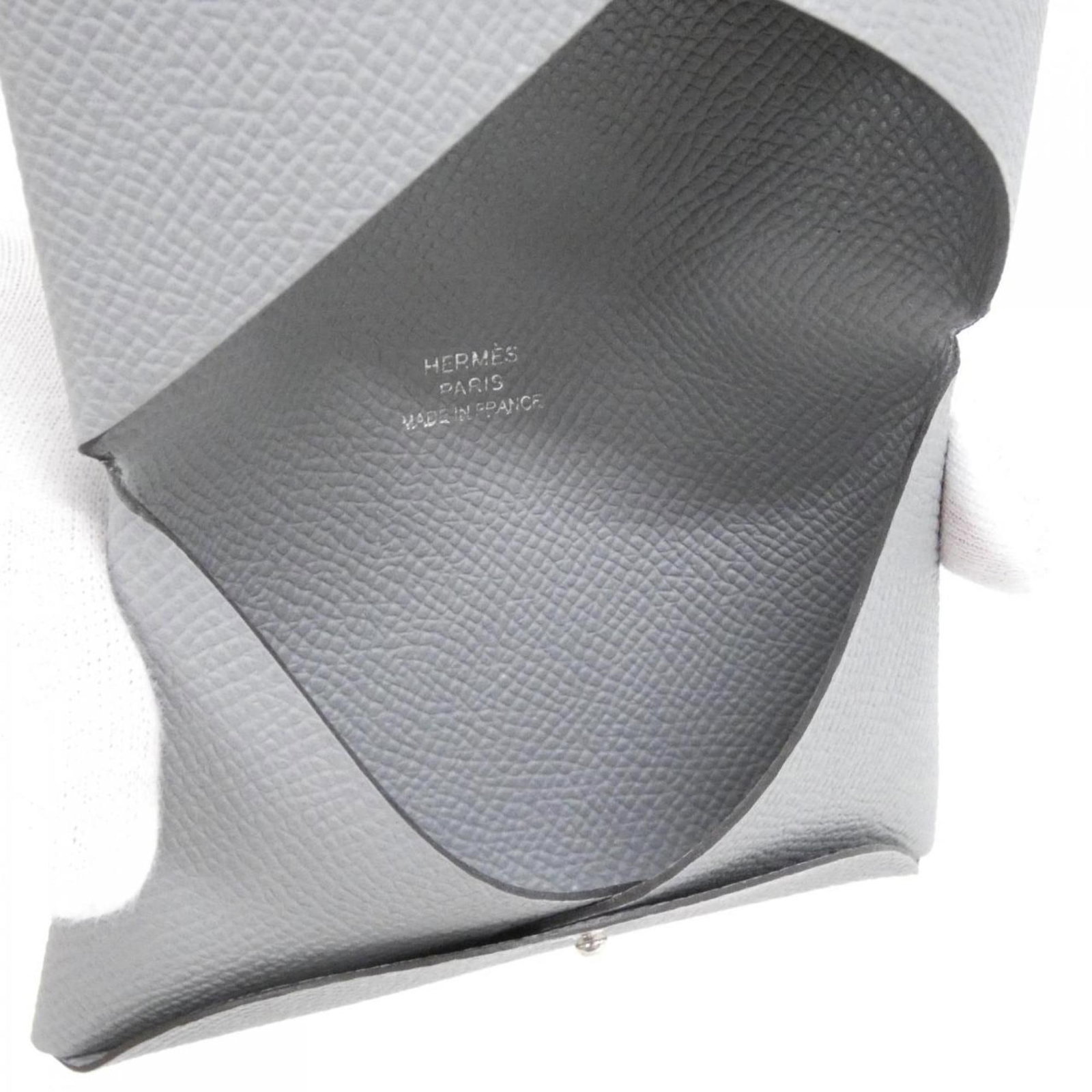Epsom Leather Hermes Card Case - 3