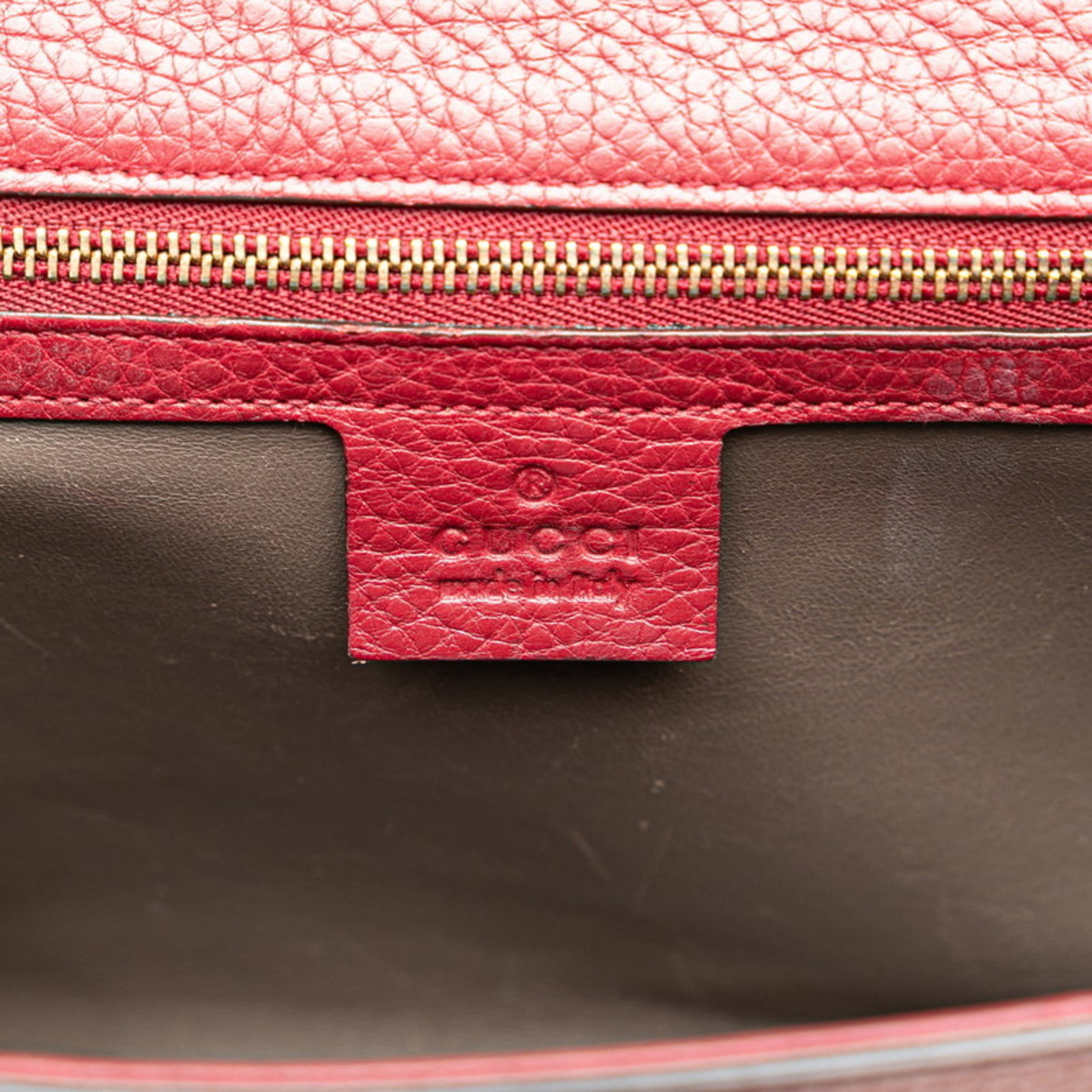 Shoulder Bag Leather Gucci - 10