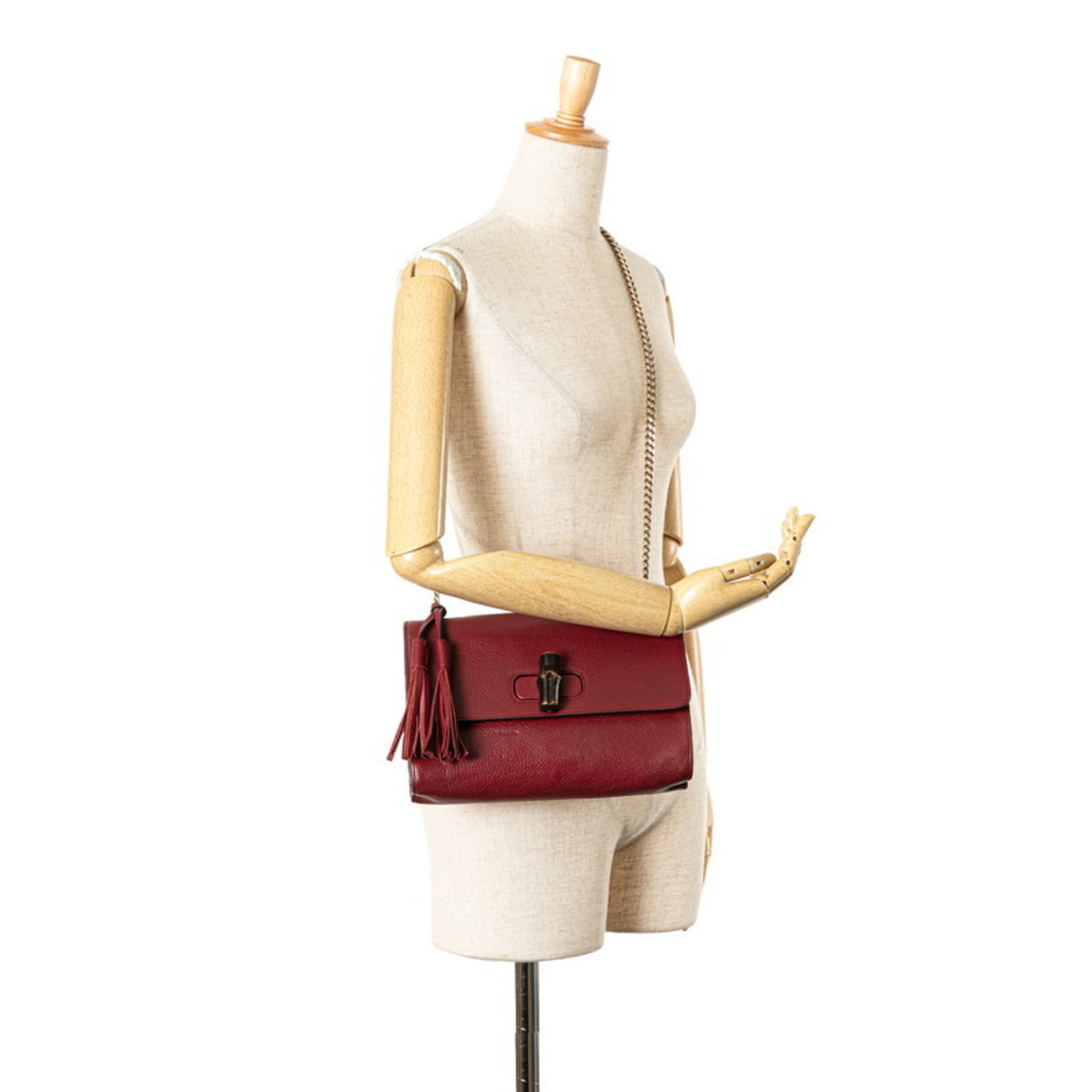 Shoulder Bag Leather Gucci - 13