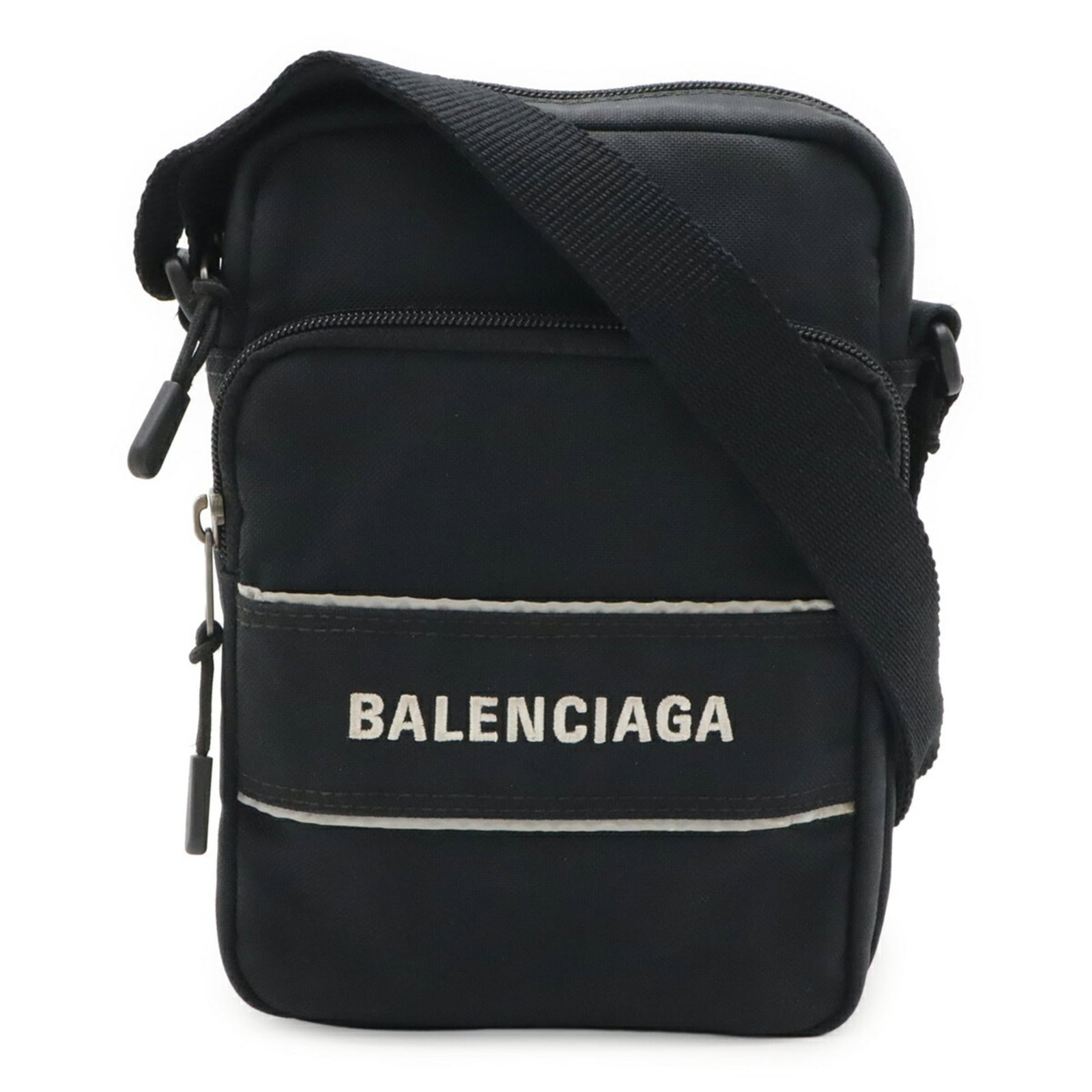 Canvas Nylon Handbag Pochette Shoulder Bag Balenciaga (1 of 10)