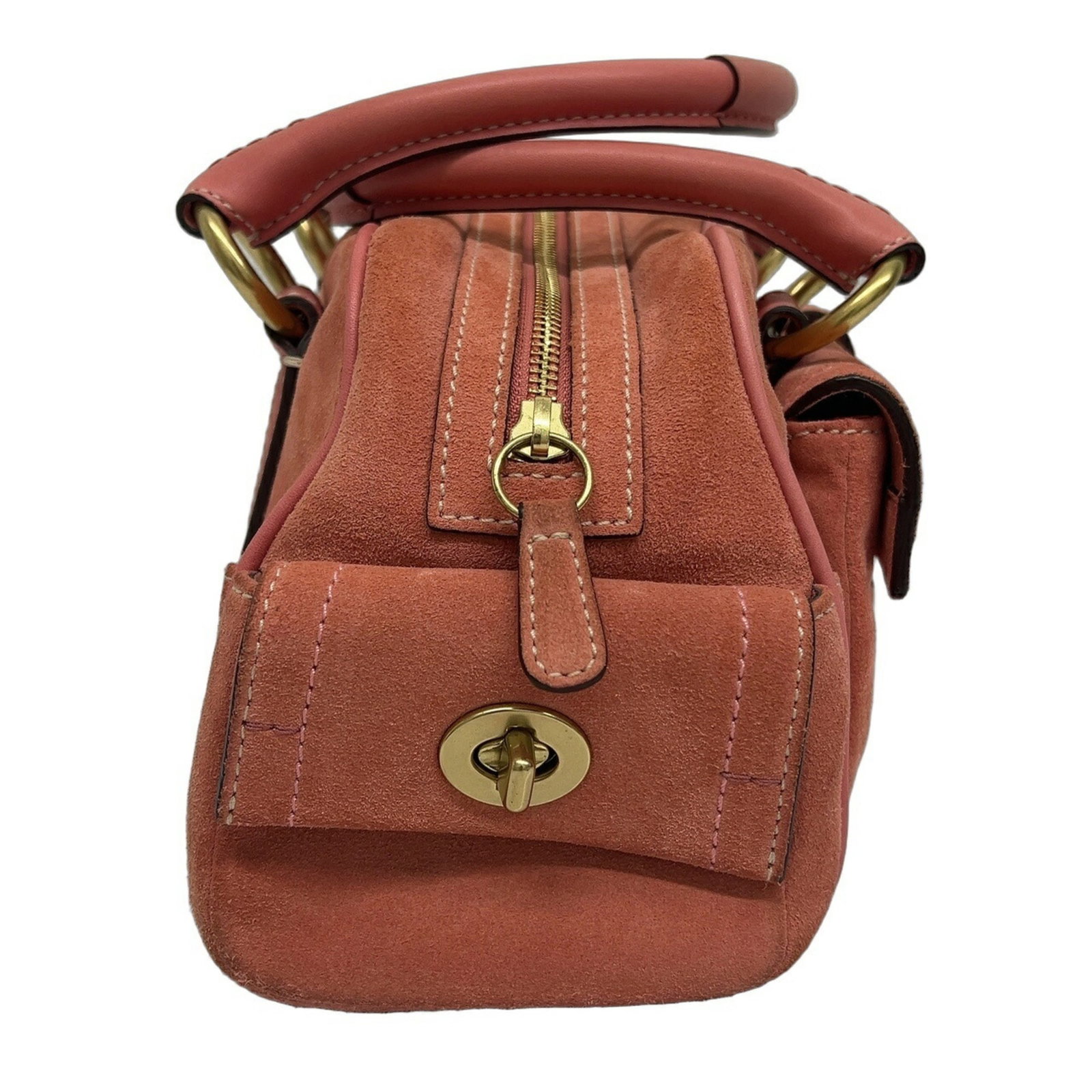 Suede Handbag by Coach - 3