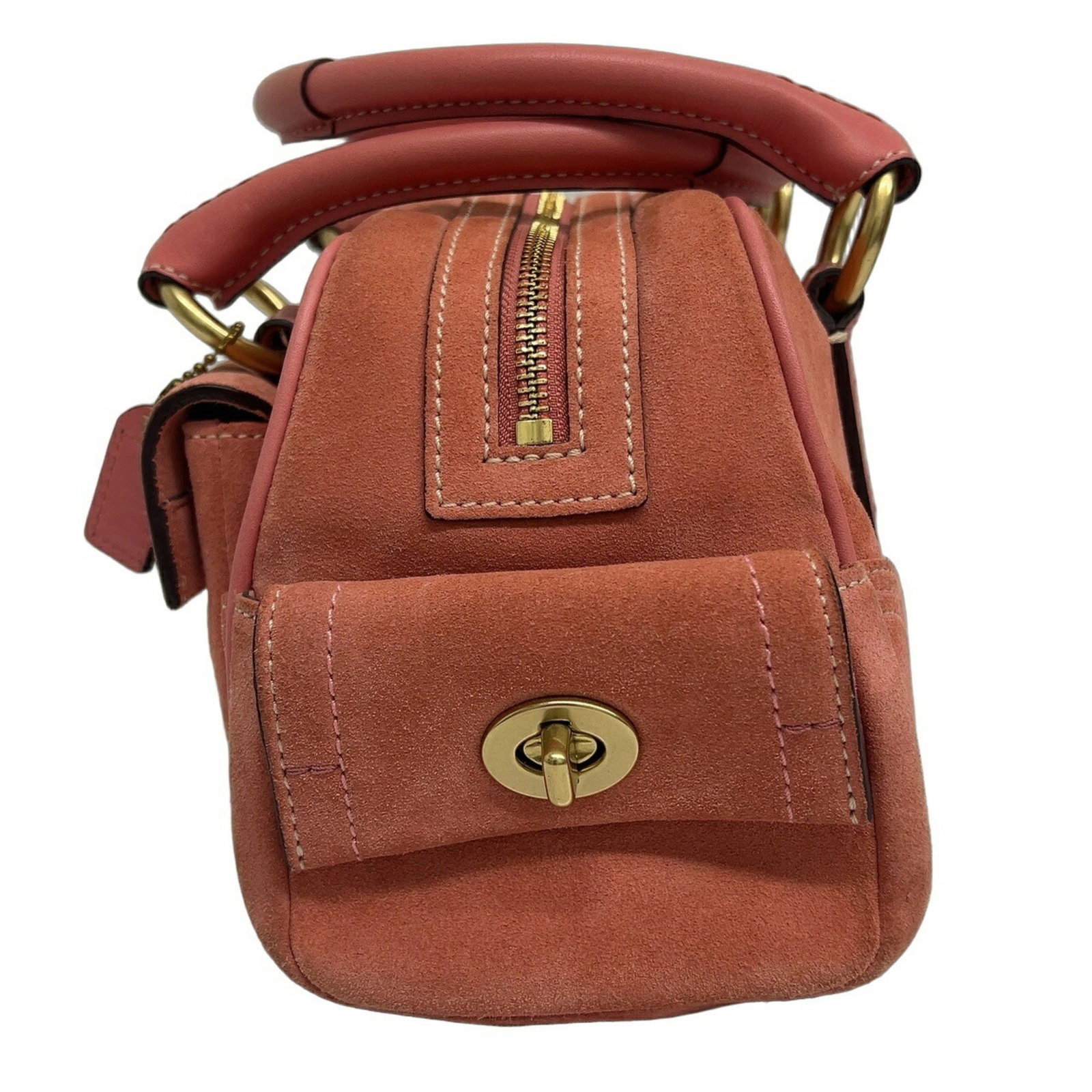 Suede Handbag by Coach - 4