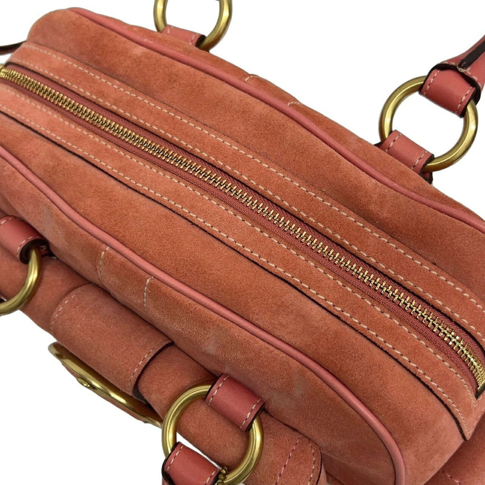 Suede Handbag by Coach - 8
