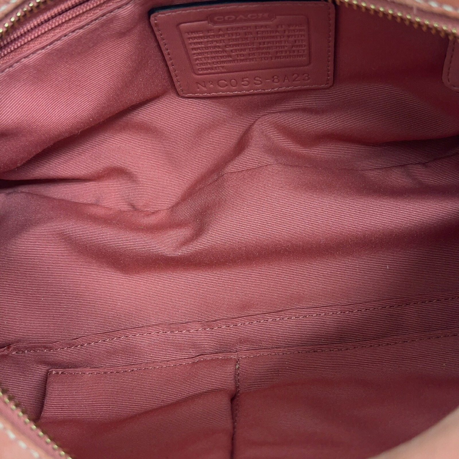 Suede Handbag by Coach - 9