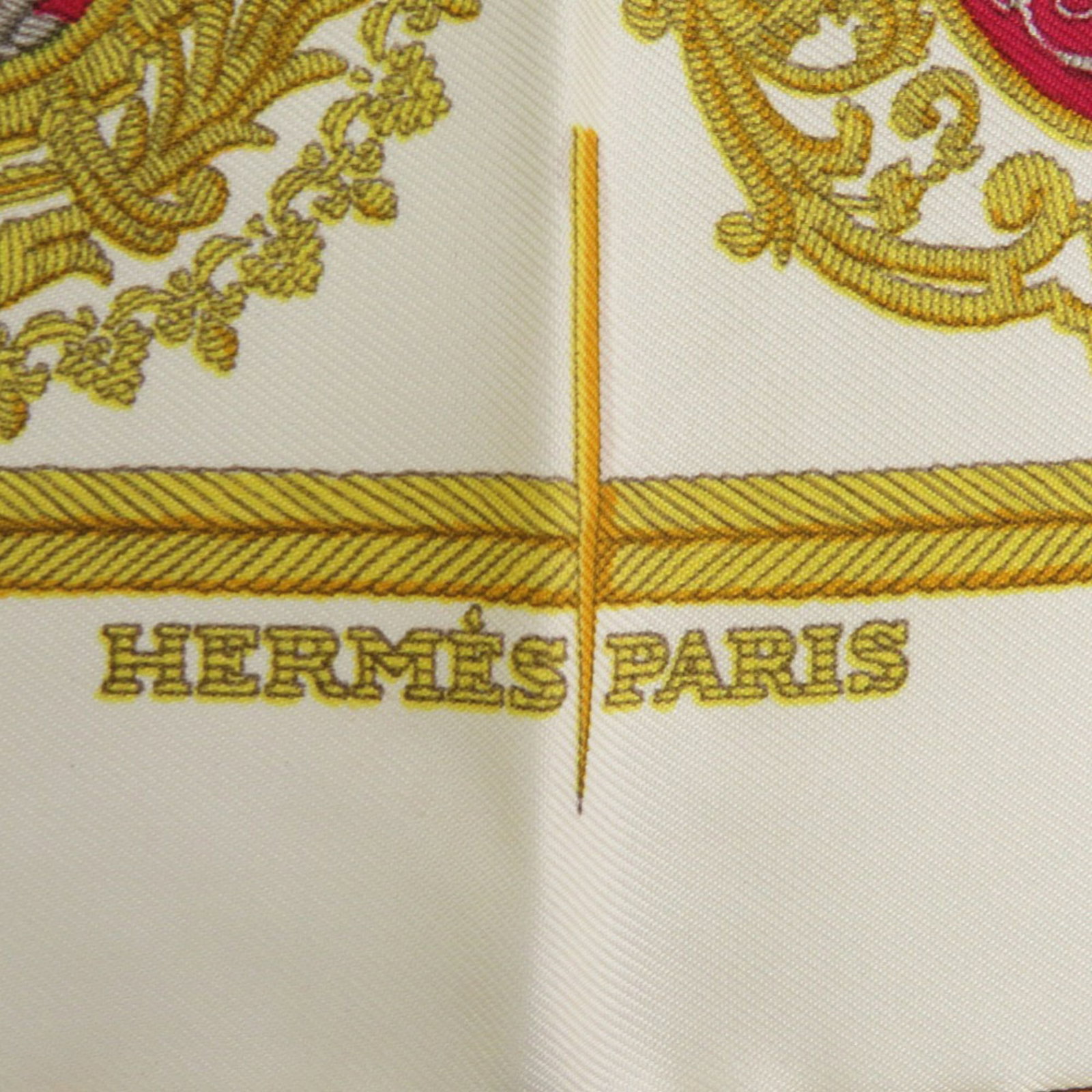 Silk Hermes Scarf - 4