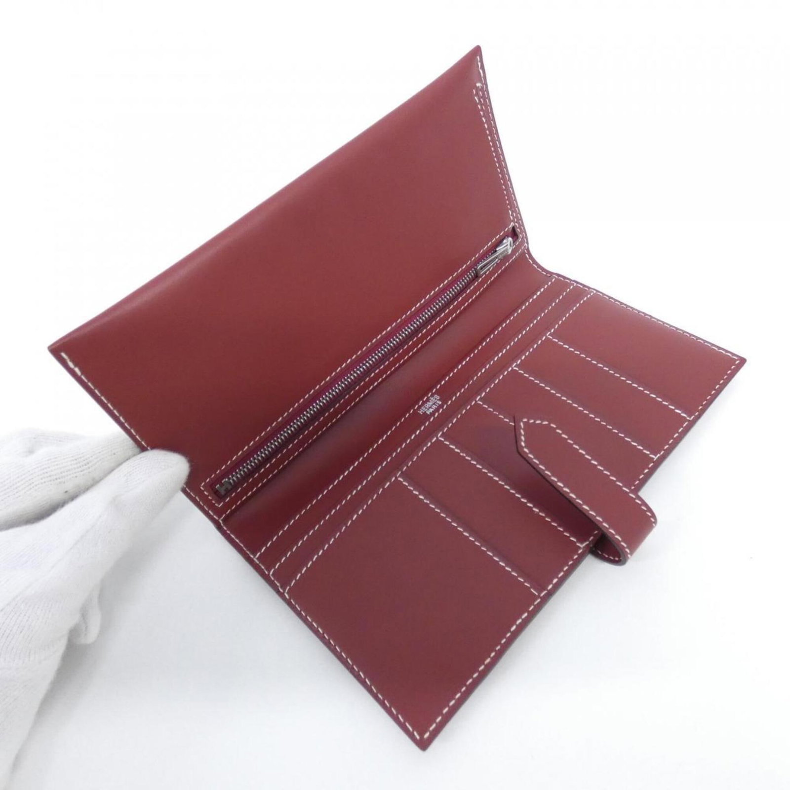 Long Wallet Hermes Bi Fold - 6