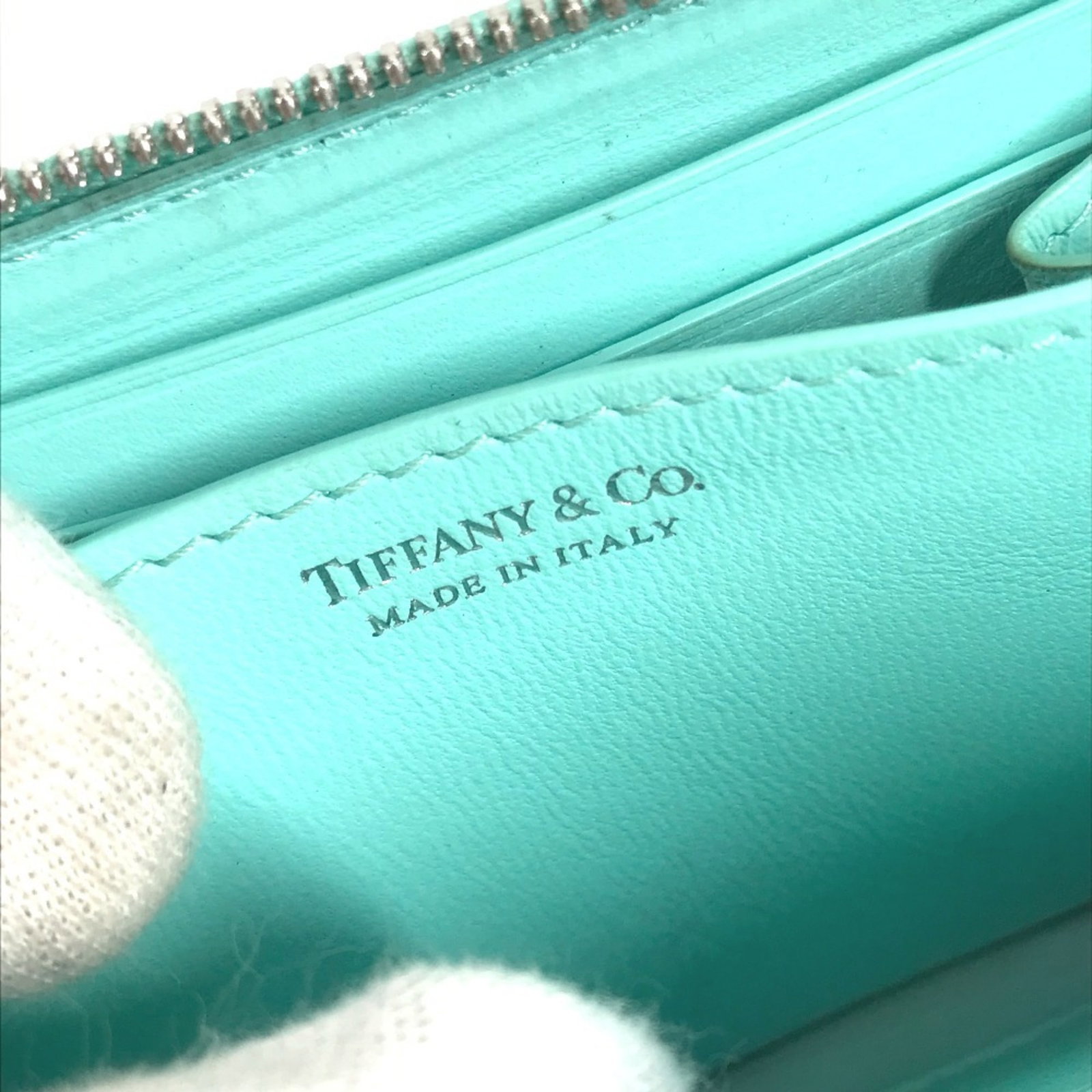 Tiffany Coin Purse/ Coin Case Leather - 12