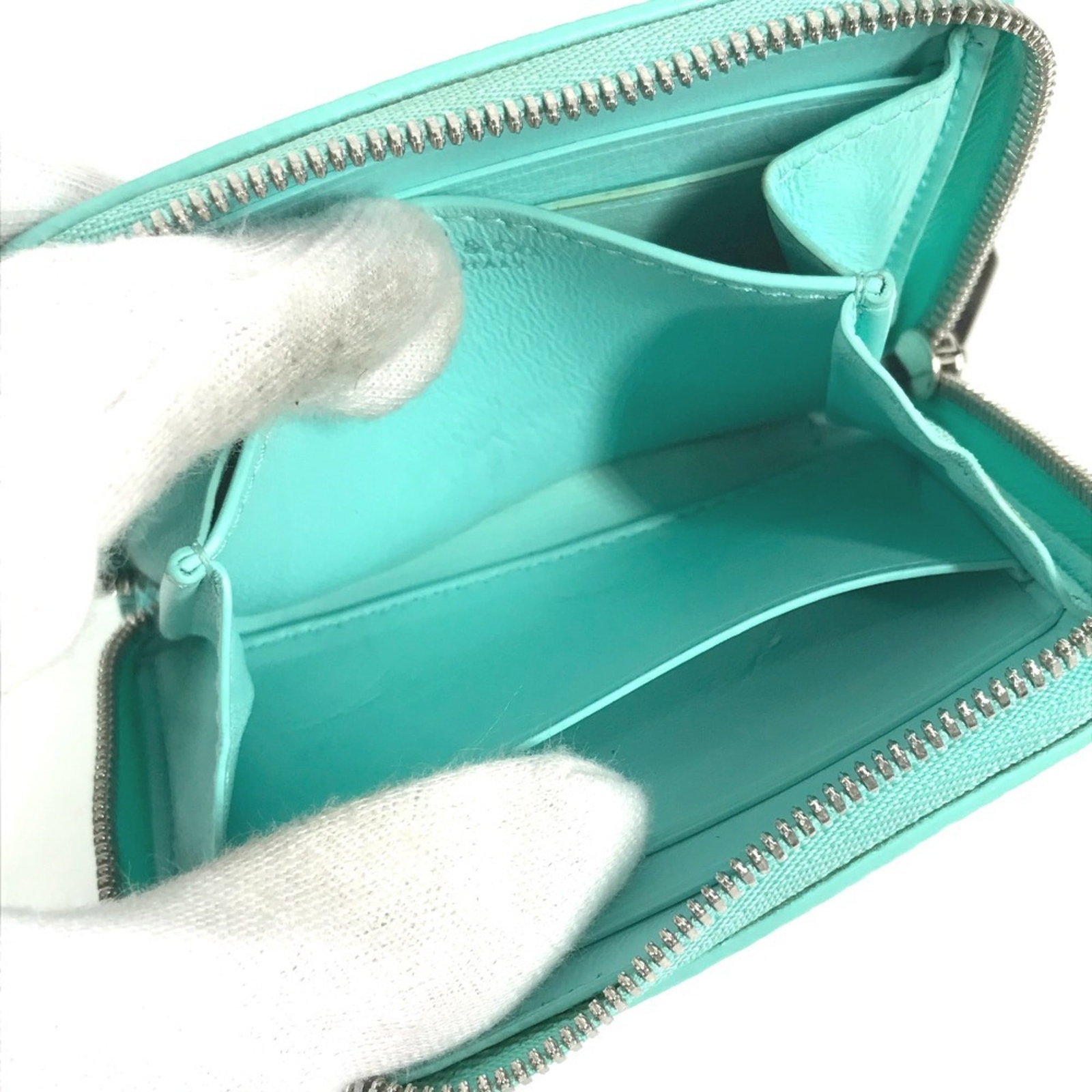 Tiffany Coin Purse/ Coin Case Leather - 13