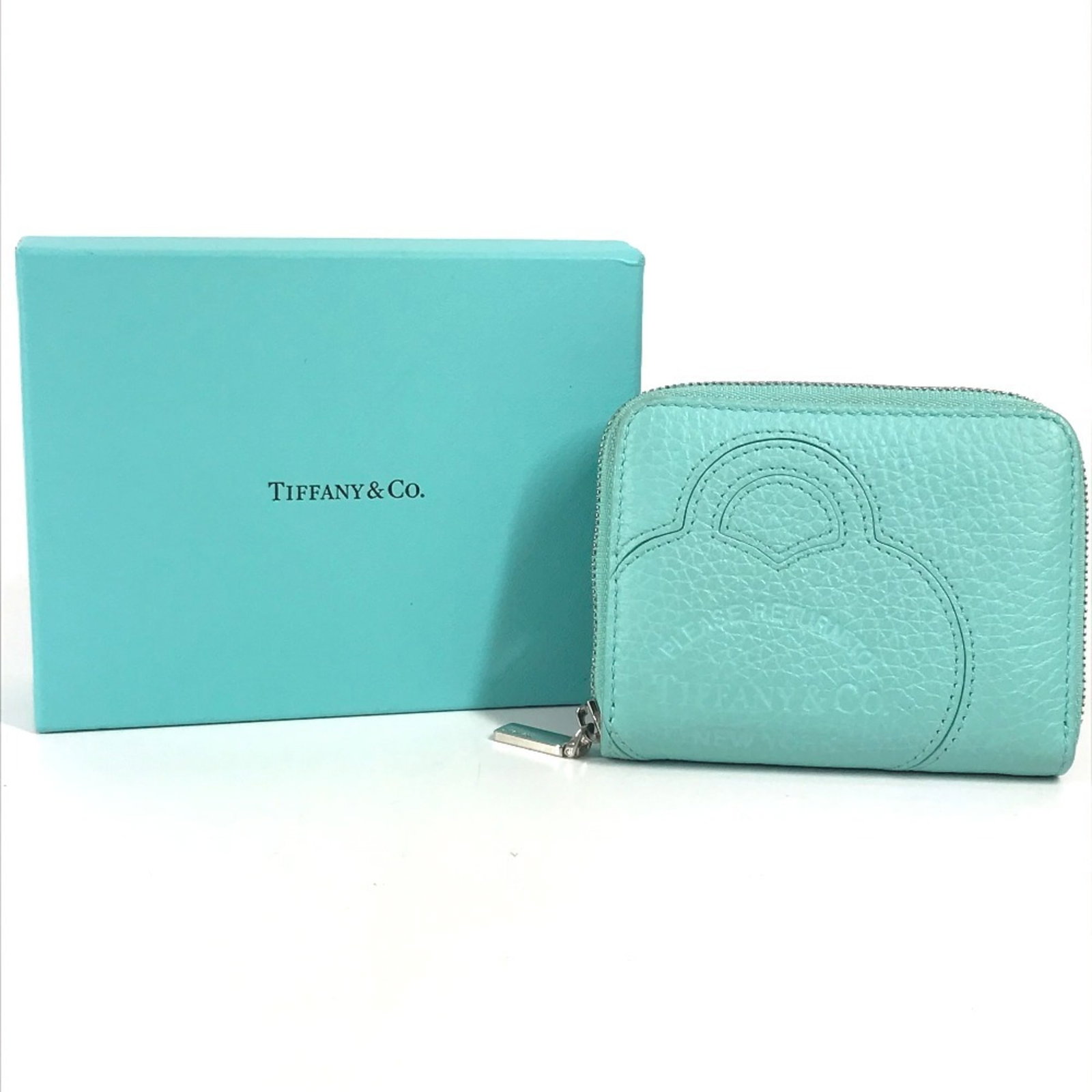 Tiffany Coin Purse/ Coin Case Leather - 14