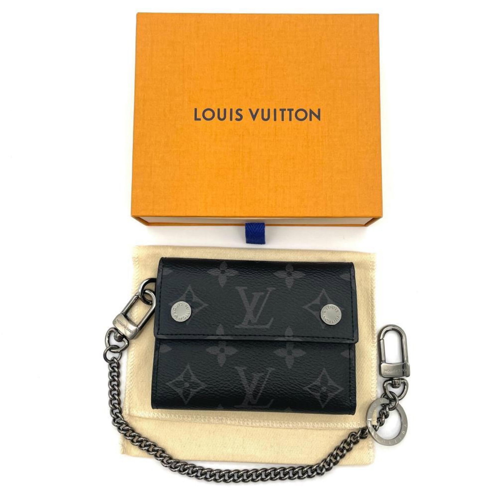 Louis Vuitton Wallet (Tri-Fold) Monogram Eclipse - 9