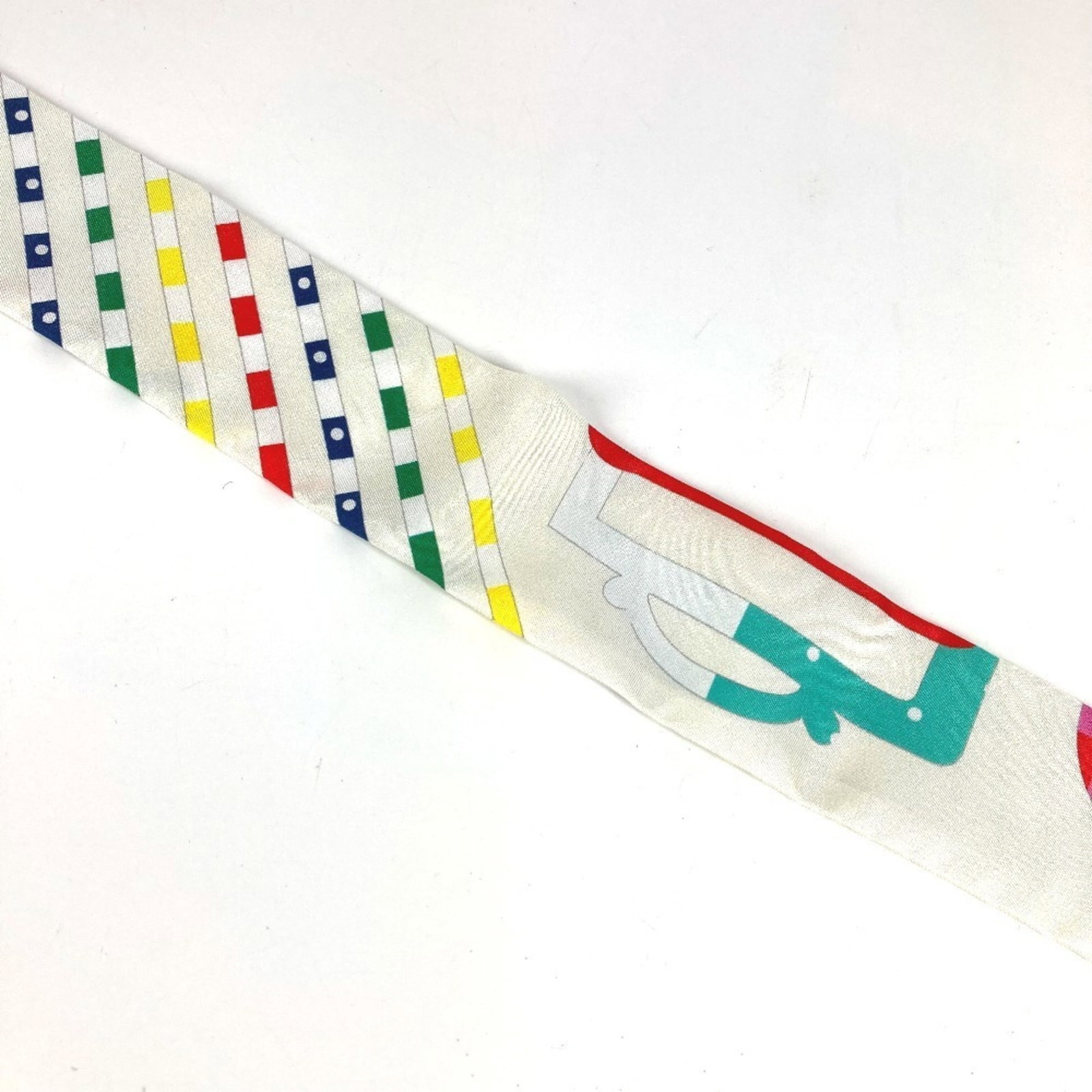 Silk Hermes Scarf - 4