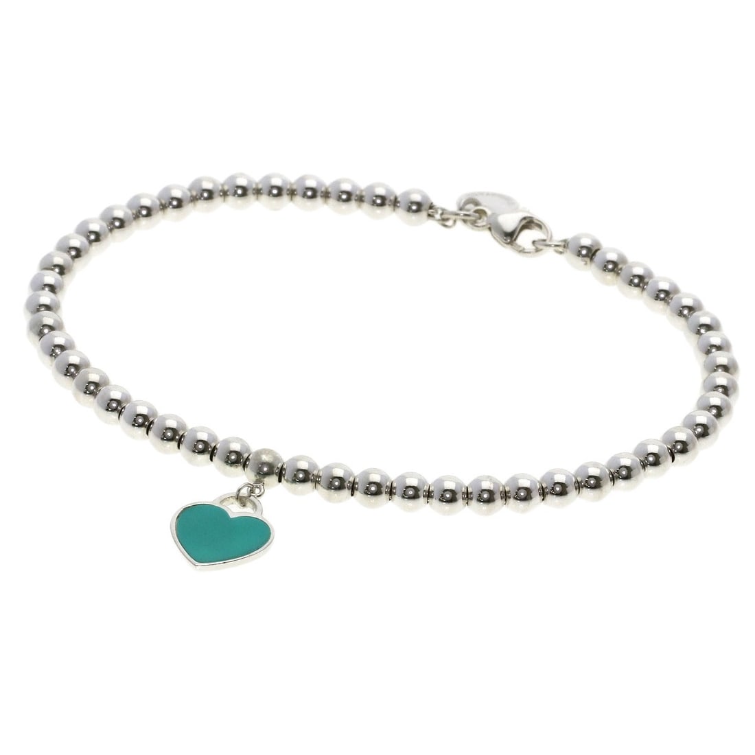 Return to Mini Heart Enamel Beads in Silver by Tiffany Co (1 of 7)