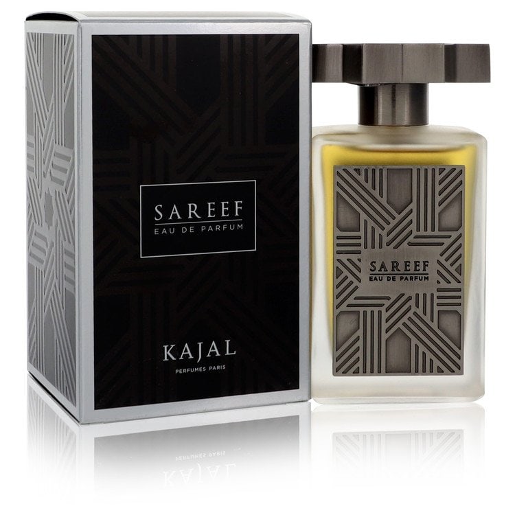 Sareef Cologne By Kajal Eau De Parfum Spray (Unisex): Sareef Cologne By Kajal Eau De Parfum Spray (Unisex) 3.4 oz Eau De Parfum Spray, bearing the signature of Kajal, offers a Cologne fragrance experience for men. This unisex scent is crafted with 500 gr