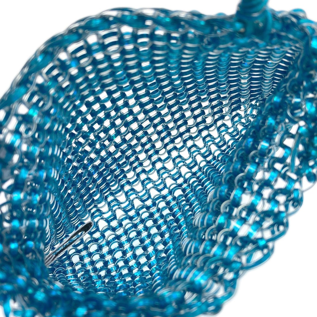 Mini PVC Wire Handbag Bag - 5