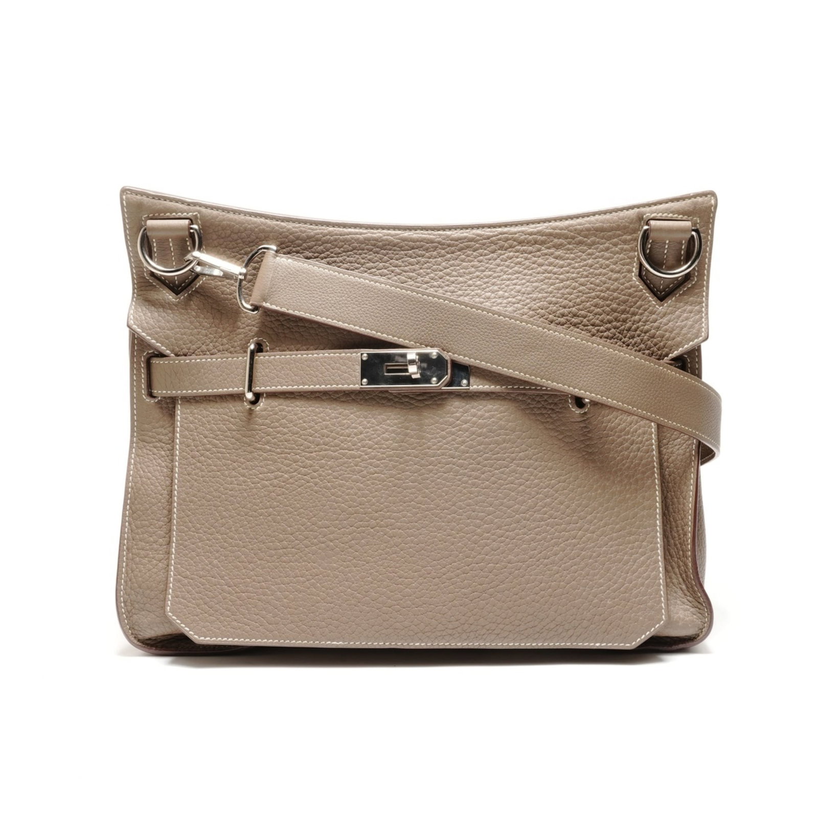 Hermes clemence shoulder bag taurillon leather (1 of 12)