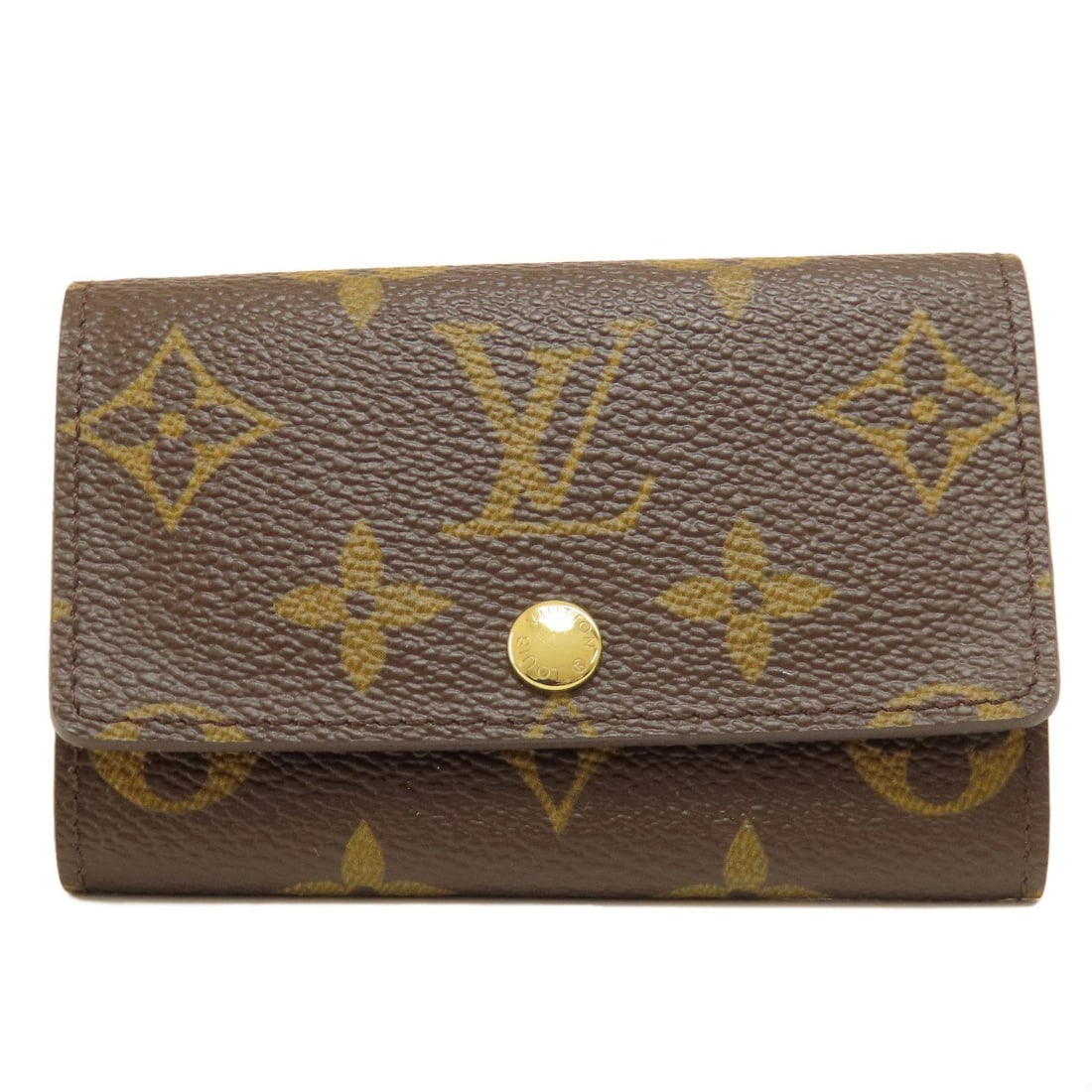 Louis Vuitton M62630 Multicles6 Monogram Key Holder Monogram Canvas: Louis Vuitton M62630 Multicles6 Monogram Key Holder Monogram Canvas Monogram canvas key holder with brown exterior, featuring the iconic LOUIS VUITTON multicles6 design. This stylish accessory showcas