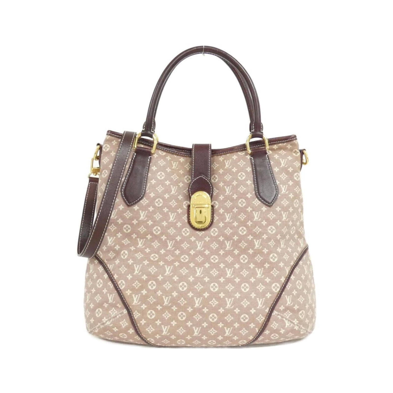 Canvas shoulder bag Louis Vuitton: Canvas shoulder bag Louis Vuitton Pink, Sepia Canvas Louis Vuitton Shoulder Bag - A versatile and stylish option for everyday use. Measuring 35cm x 39cm x 14cm, this bag features a canvas material