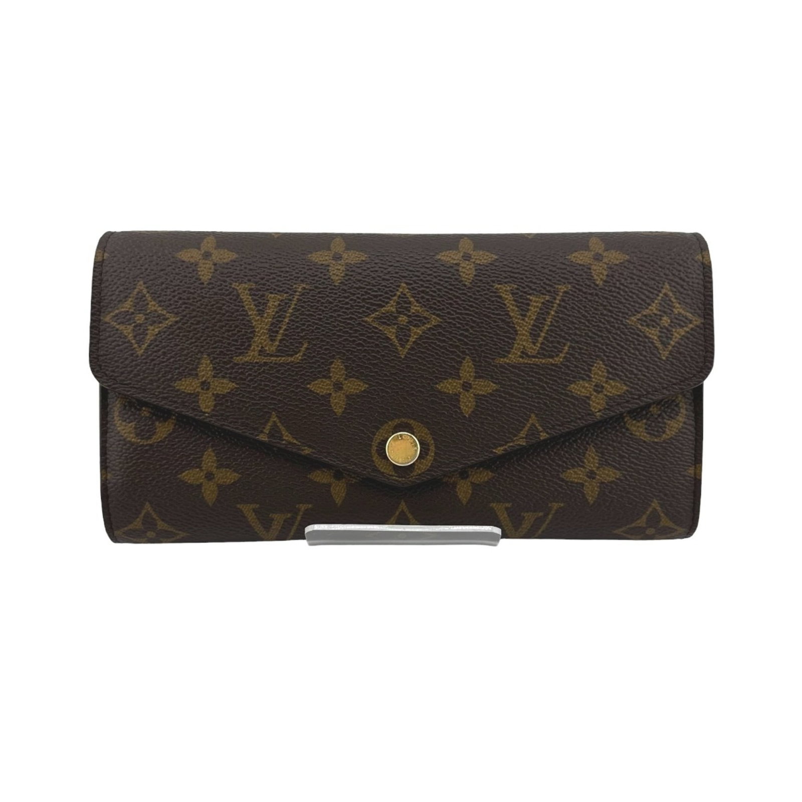 Wallet Louis Vuitton Bi Fold Monogram: Wallet Louis Vuitton Bi Fold Monogram The Louis Vuitton Bi Fold Monogram wallet boasts classic design with the iconic monogram pattern, featuring brown leather and a timeless bi-fold layout. With its 