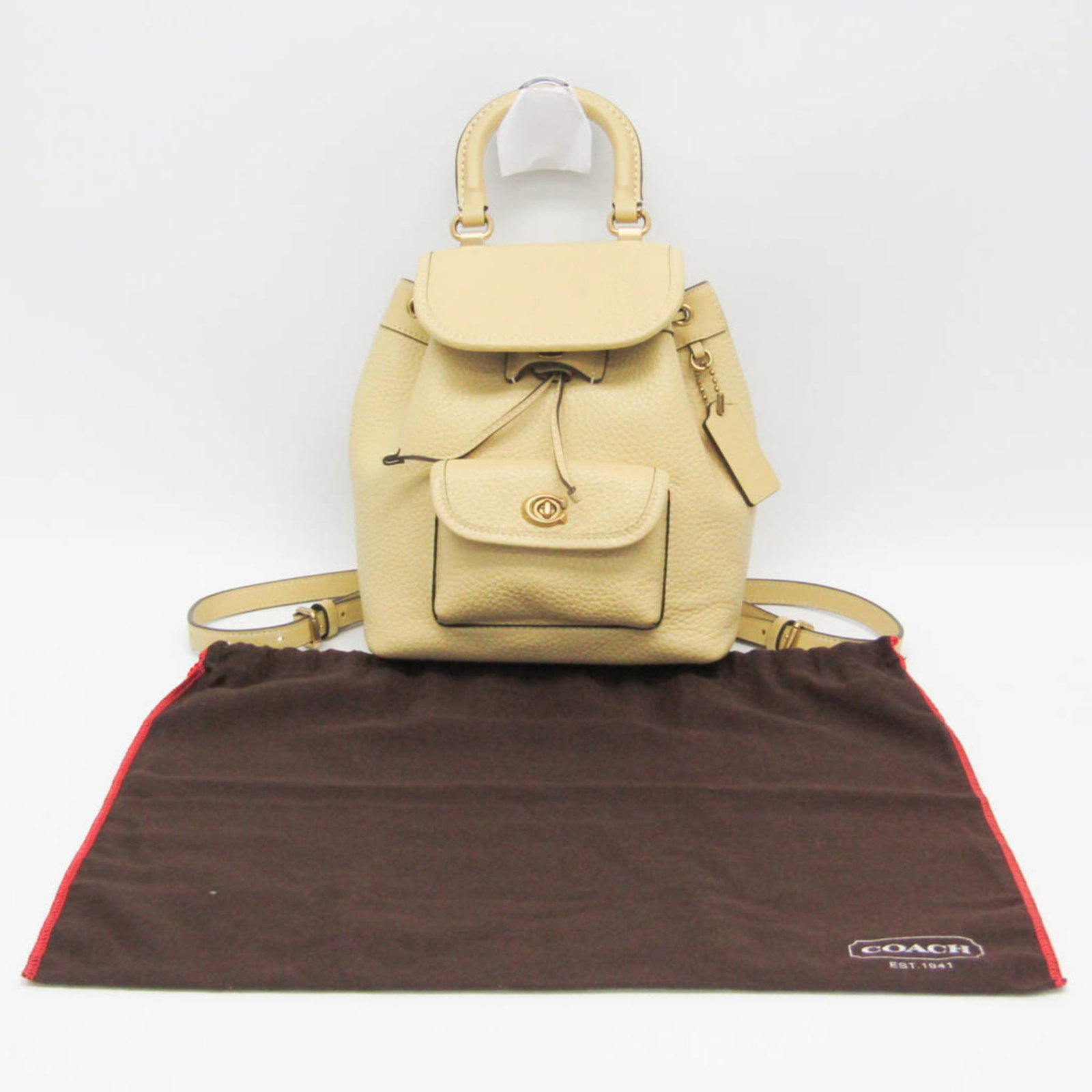 Backpack Leather Coach - 2