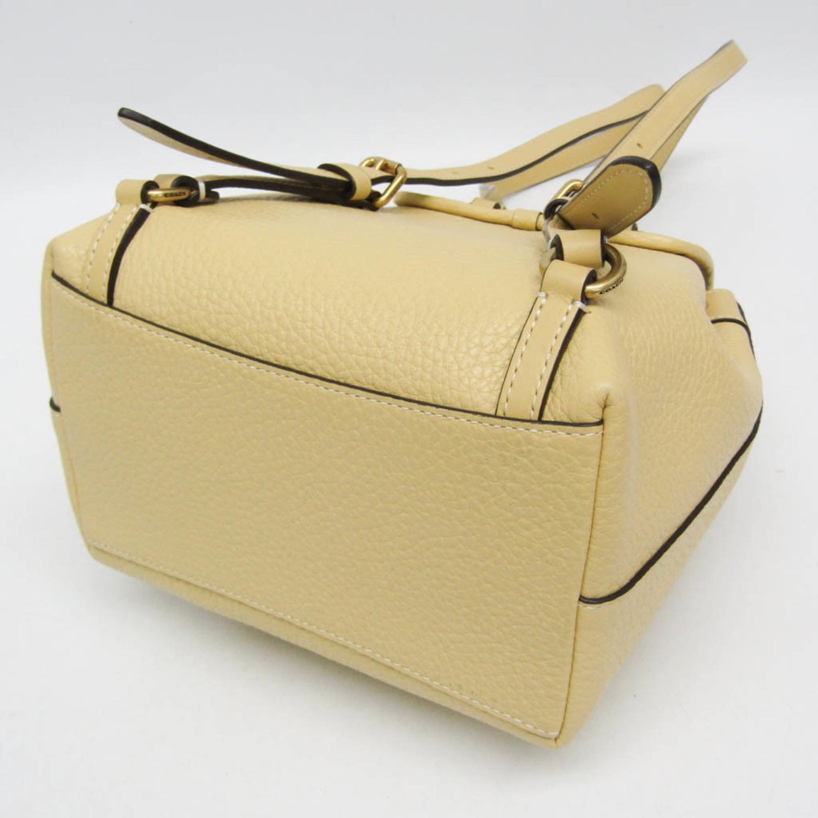 Backpack Leather Coach - 5