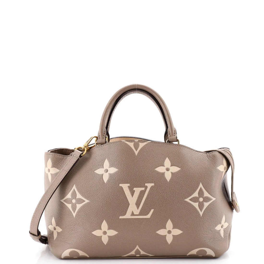 Louis Vuitton Petit Palais Handbag Bicolor Monogram Empreinte Giant (1 of 7)