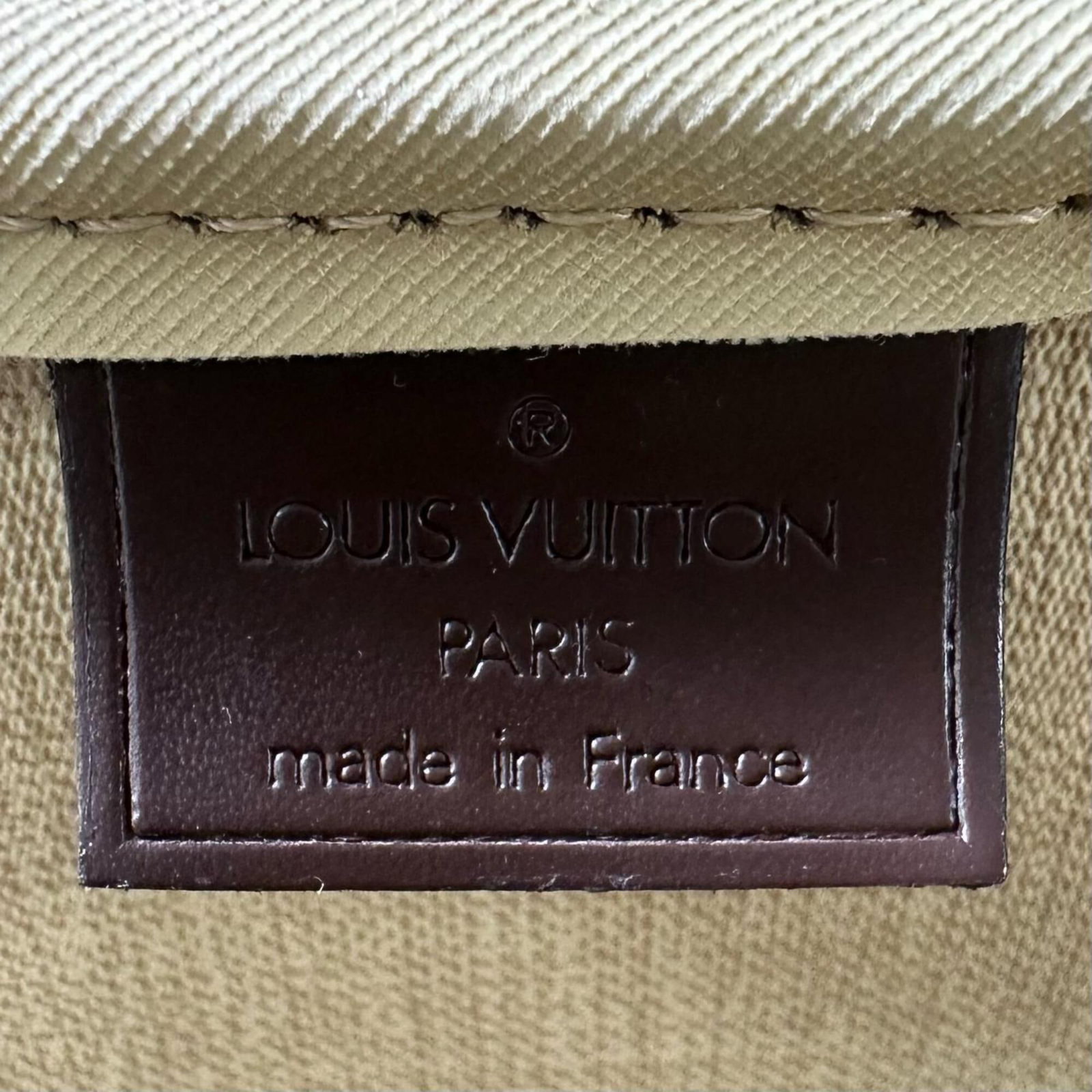 Handbag Damier Canvas Vuitton Louis - 13