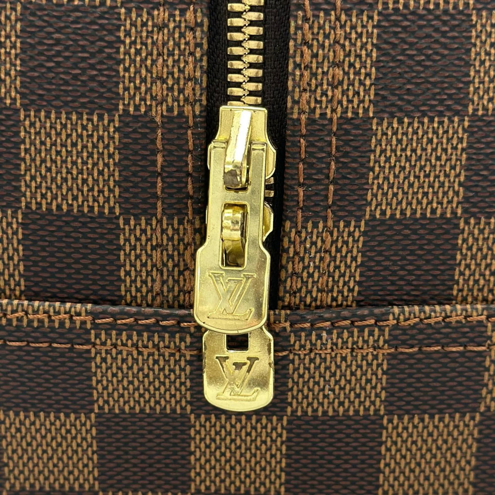 Handbag Damier Canvas Vuitton Louis - 16