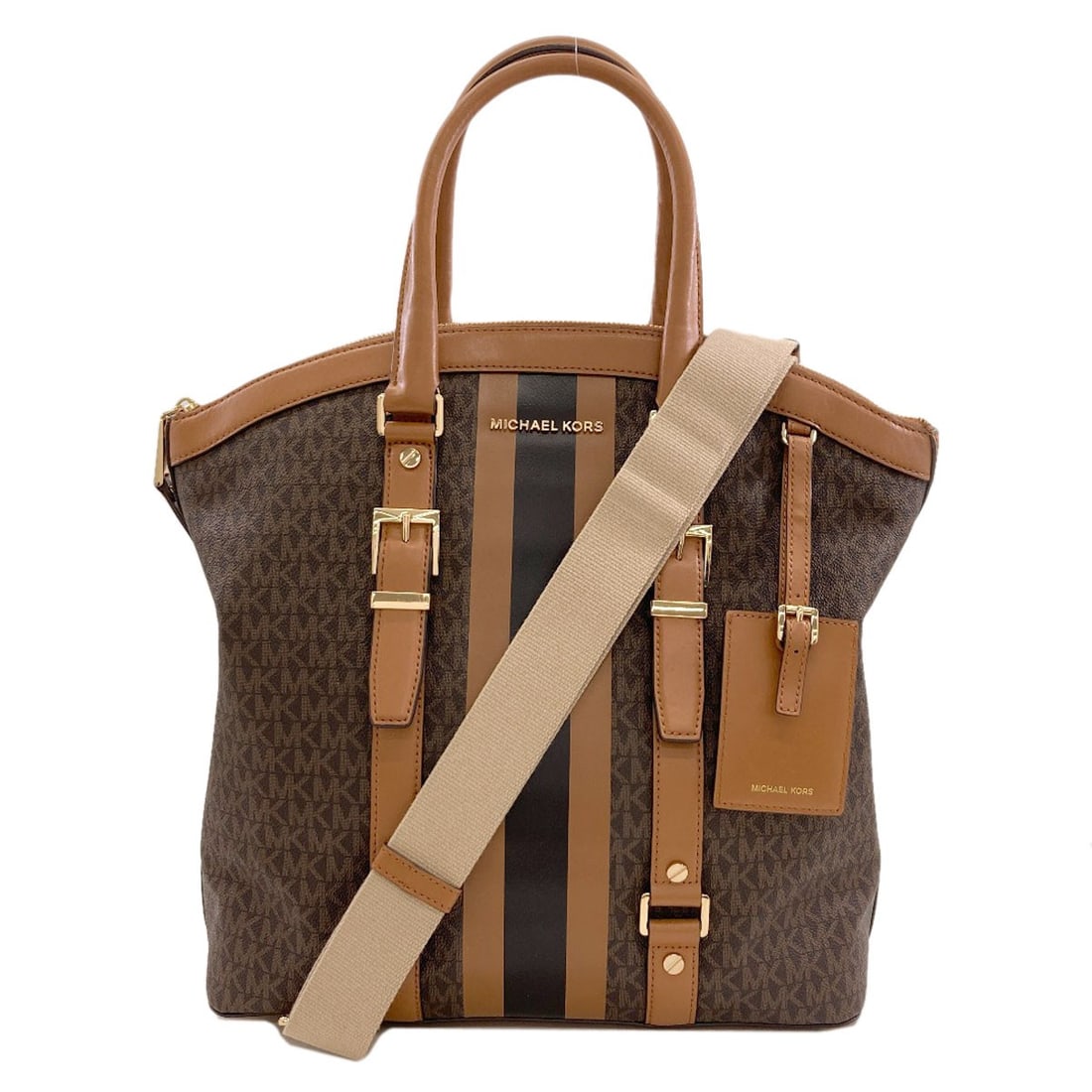 Michael Kors Mk Signature 2Way Pvc Tote Bag (1 of 20)