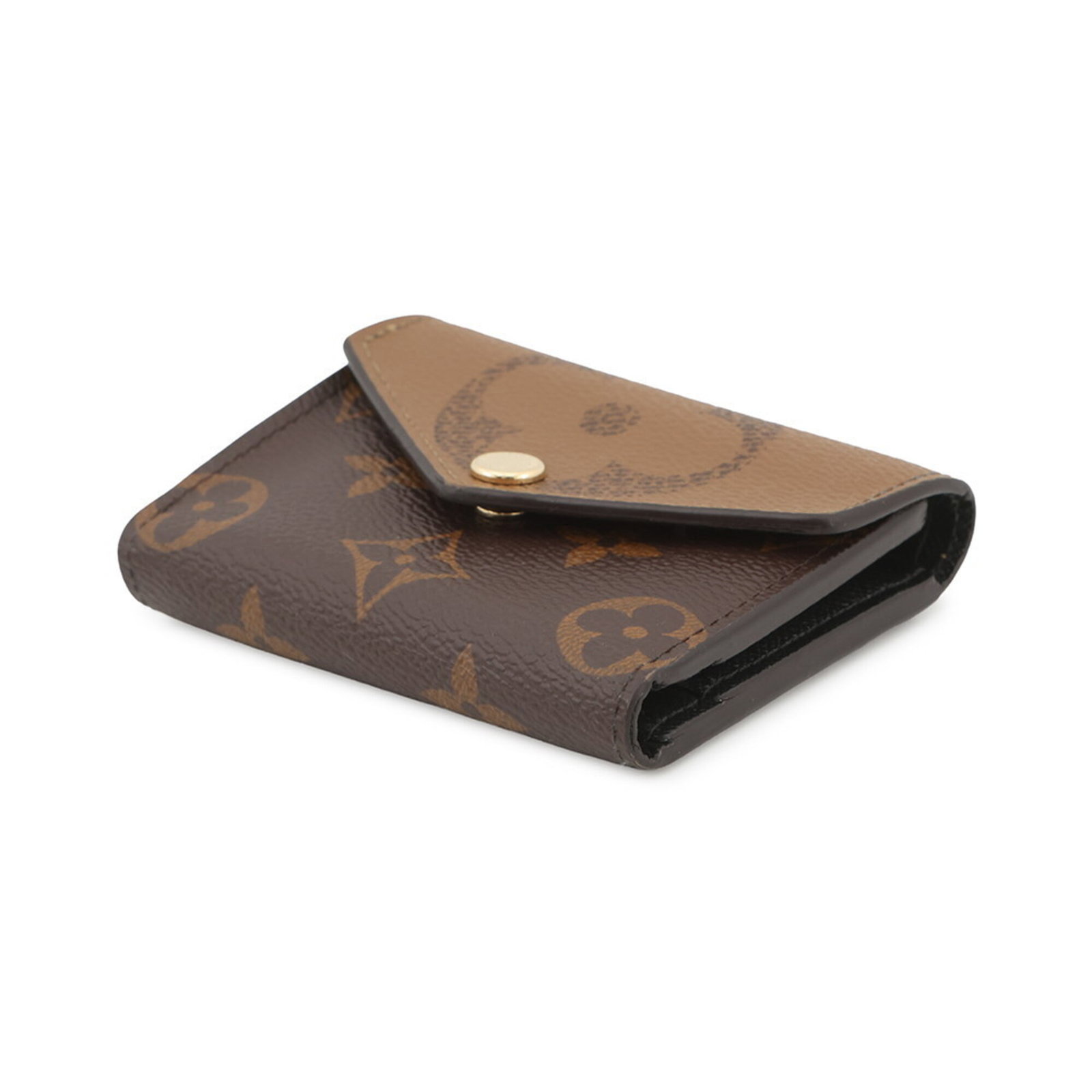 Vuitton Louis Monogram Reverse Tri Fold Wallet - 2