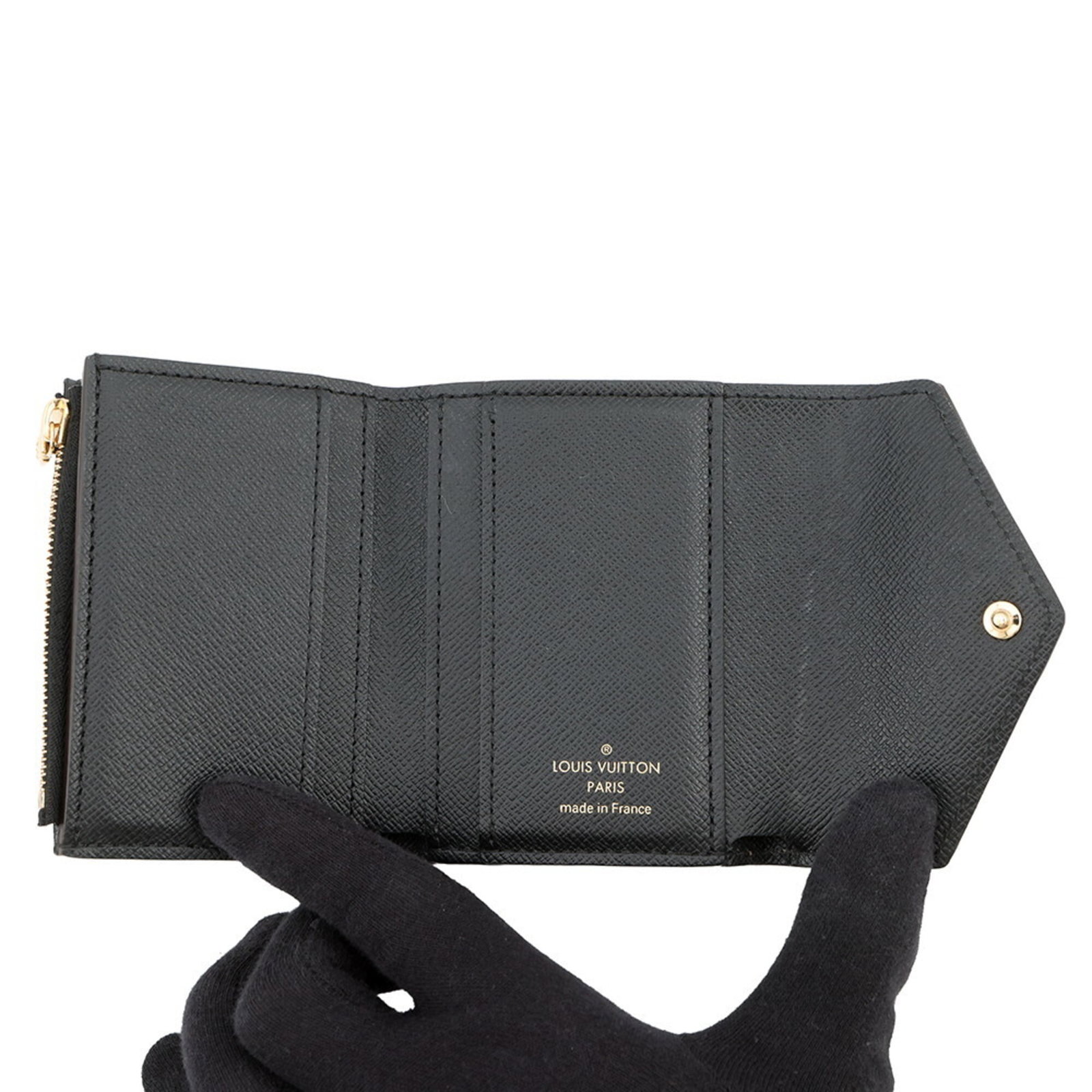 Vuitton Louis Monogram Reverse Tri Fold Wallet - 4