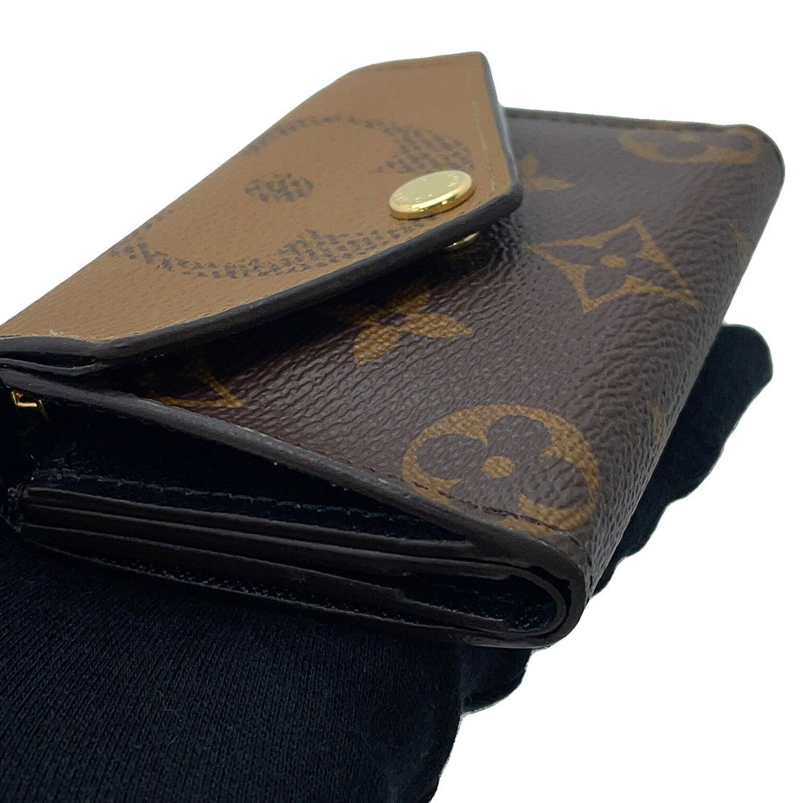 Vuitton Louis Monogram Reverse Tri Fold Wallet - 8