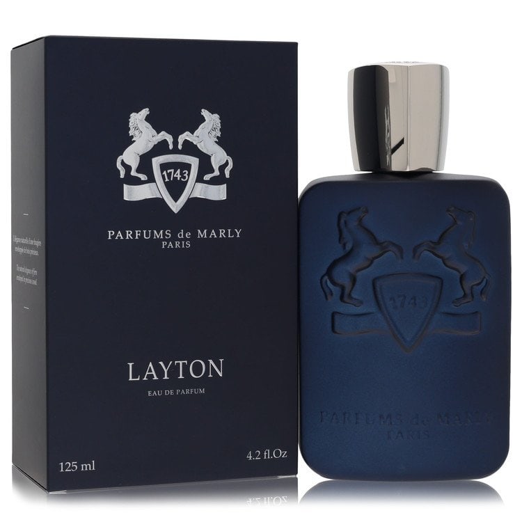 Layton Royal Essence Cologne By Parfums De Marly Eau De Parfum Spray: Layton Royal Essence Cologne By Parfums De Marly Eau De Parfum Spray Parfums De Marly's Layton Royal Essence Cologne Eau De Parfum Spray is a 4.2 oz fragrance in eau de parfum form, weighing 500