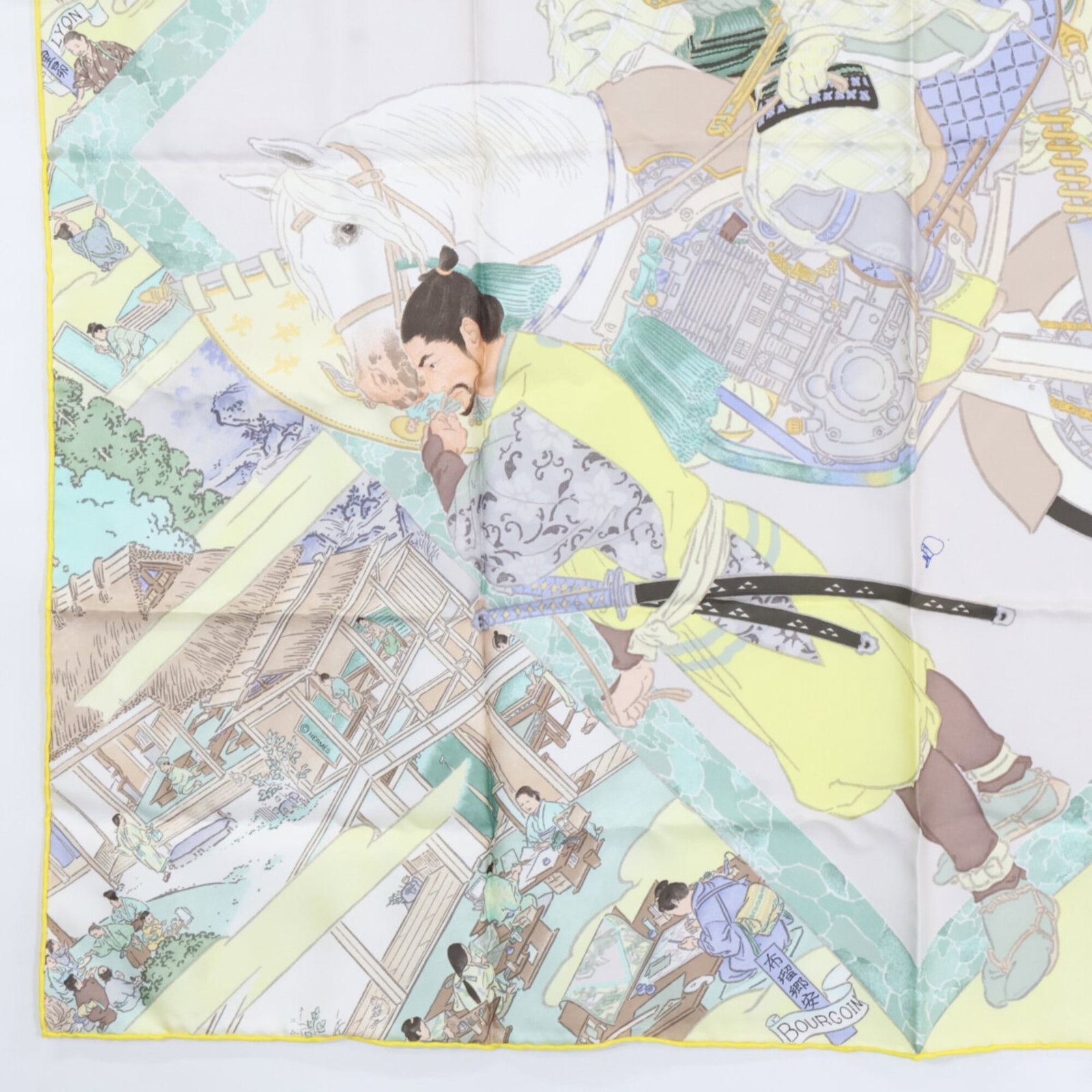 Hermes silk scarf - 4