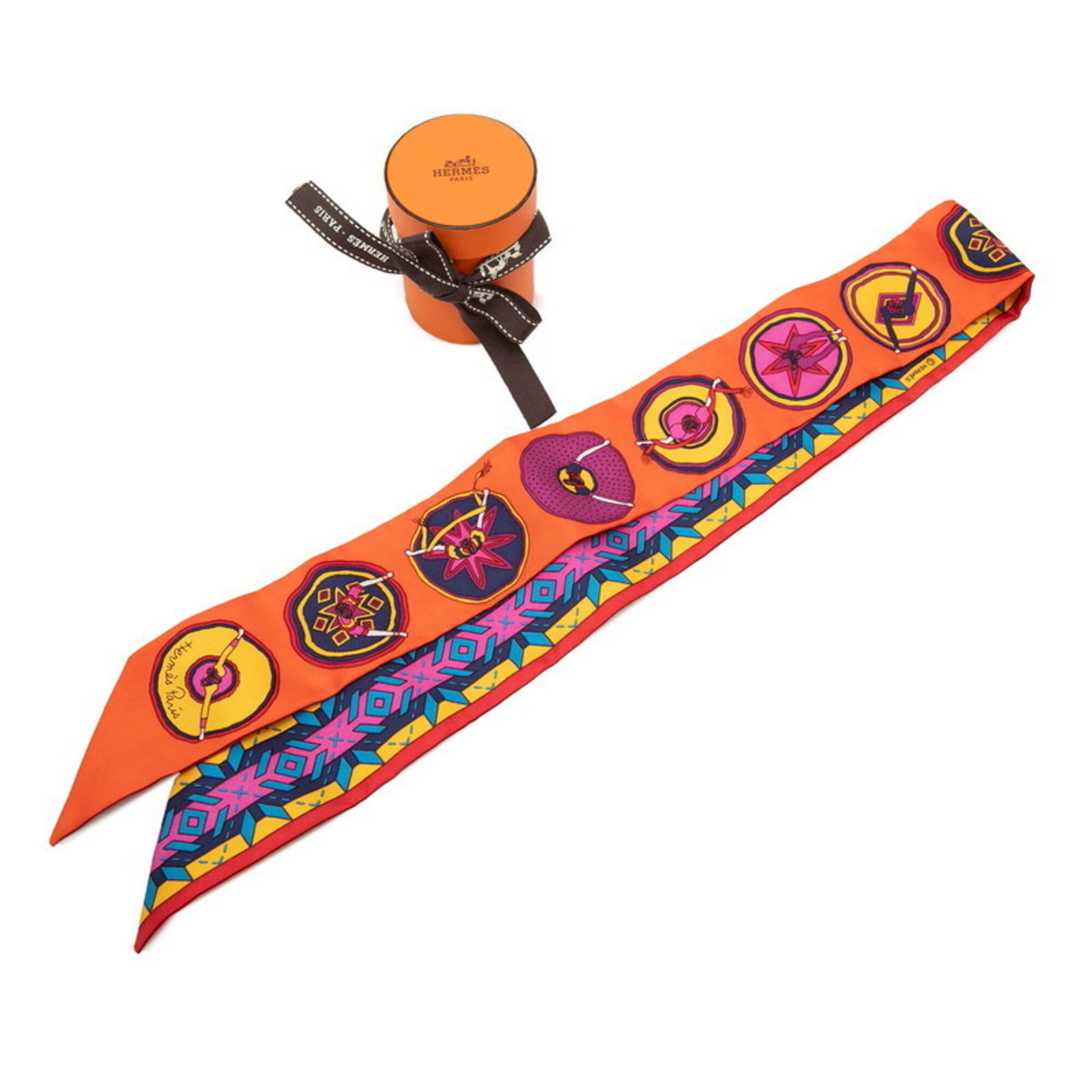 Silk scarf from Hermes - 6