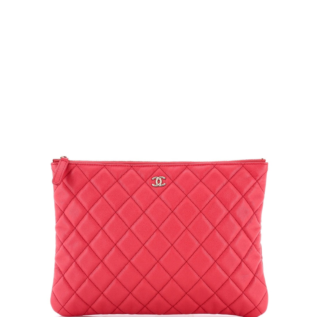 Caviar Quilted Medium Clutch Case Chanel (1 of 5)