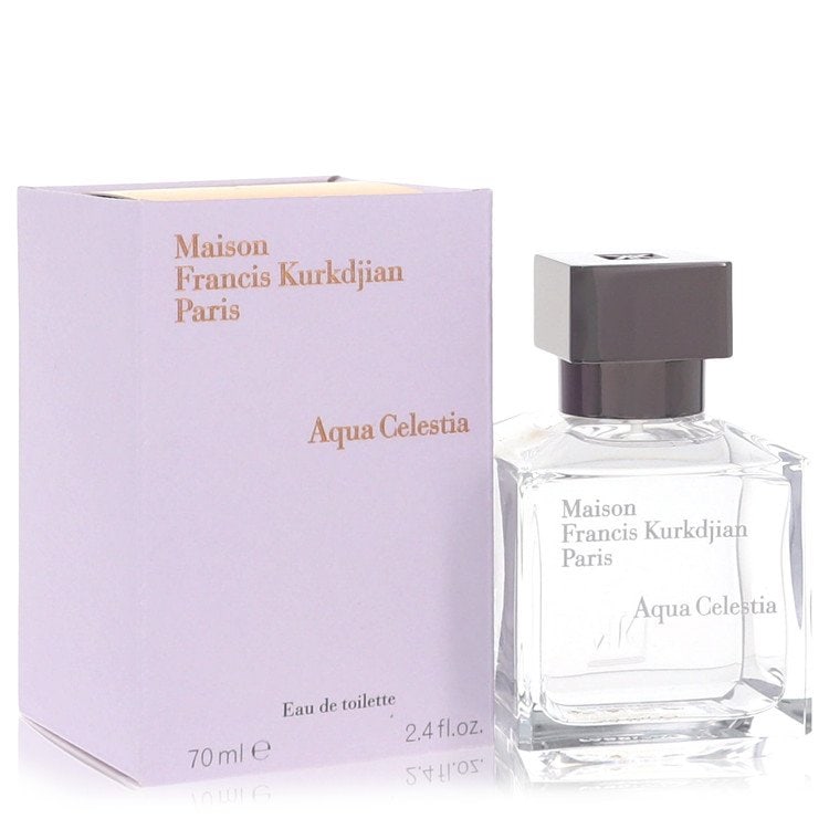 Aqua Celestia Perfume By Maison Francis Kurkdjian Eau De Toilette Spray: Aqua Celestia Perfume By Maison Francis Kurkdjian Eau De Toilette Spray Aqua Celestia Eau De Toilette Spray by Maison Francis Kurkdjian, a sophisticated and alluring fragrance for women. This 2.4 oz