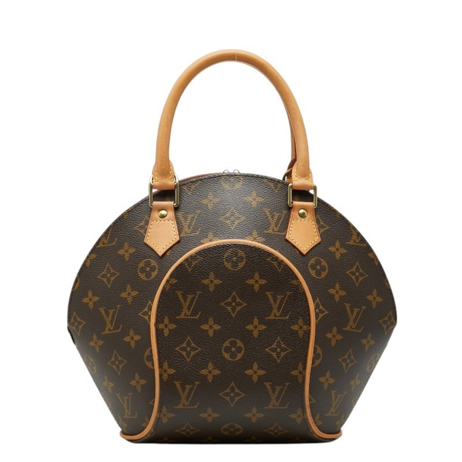 Louis Vuitton Handbag Pvc Leather: Louis Vuitton Handbag Pvc Leather Brown Louis Vuitton Pvc Leather Handbag. Made from pvc and leather, this handbag features the iconic Louis Vuitton design. With its classic brown color and compact