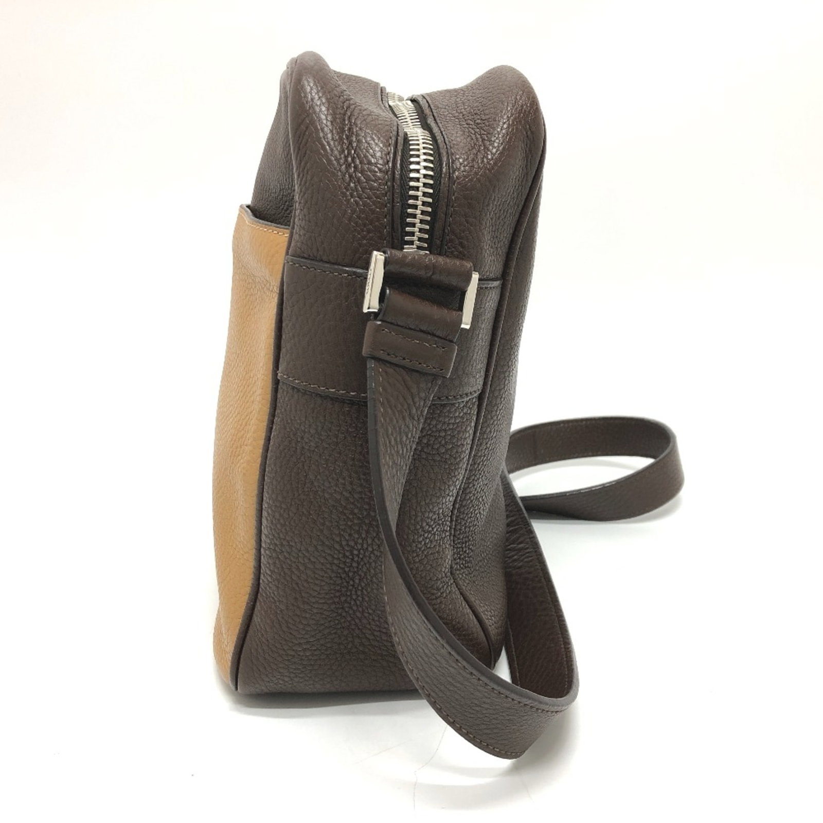 Leather Shoulder Bag Prada - 3